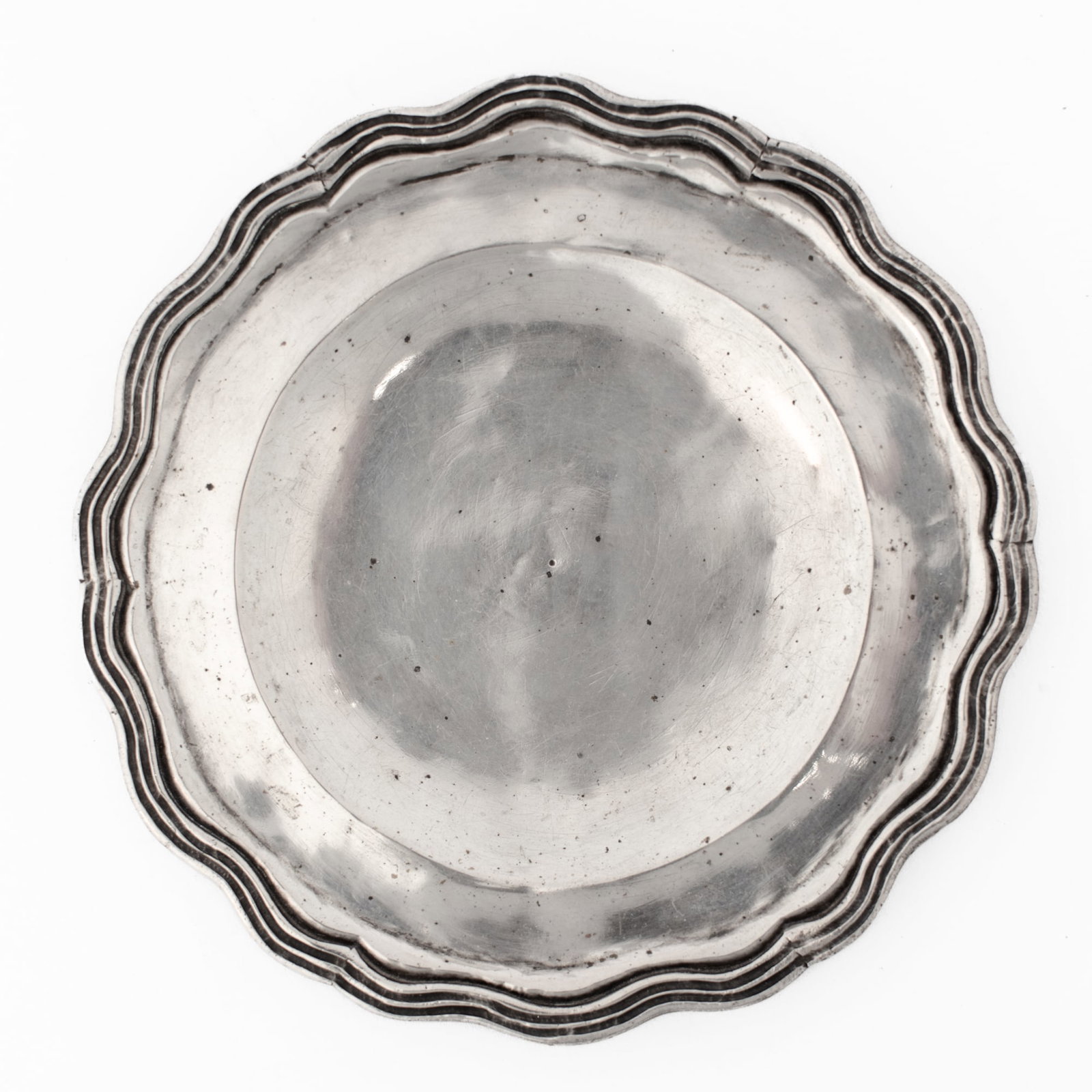 18th / 19th C. Spanish Colonial Silver Tray (1 of 4)