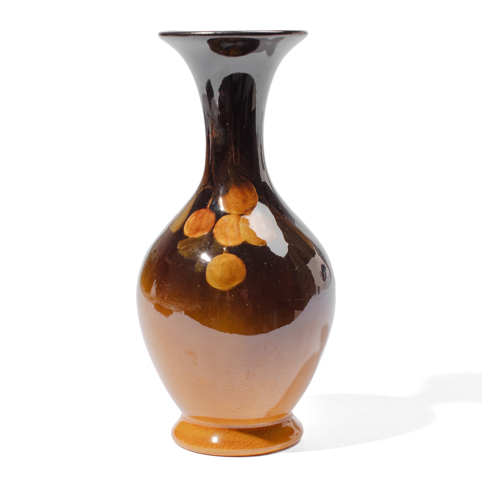 Artist Signed Rookwood Standard Glass Cabinet Vase (1 of 5)