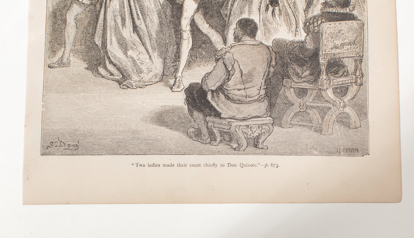 Five Antique Engravings After Gustave Dore - 5