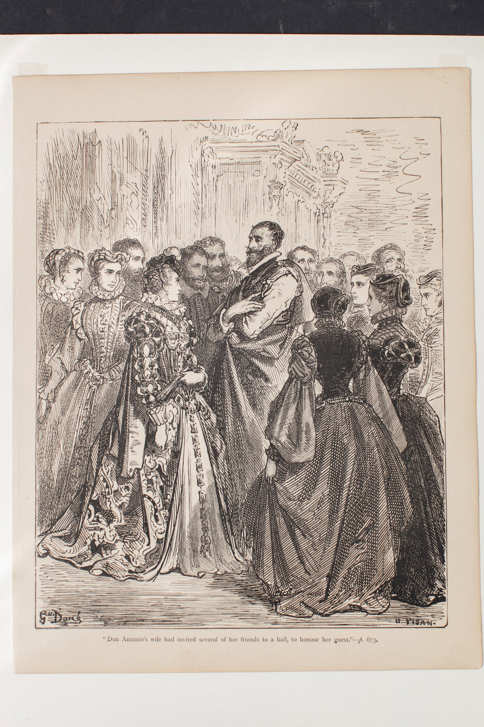 Five Antique Engravings After Gustave Dore - 8