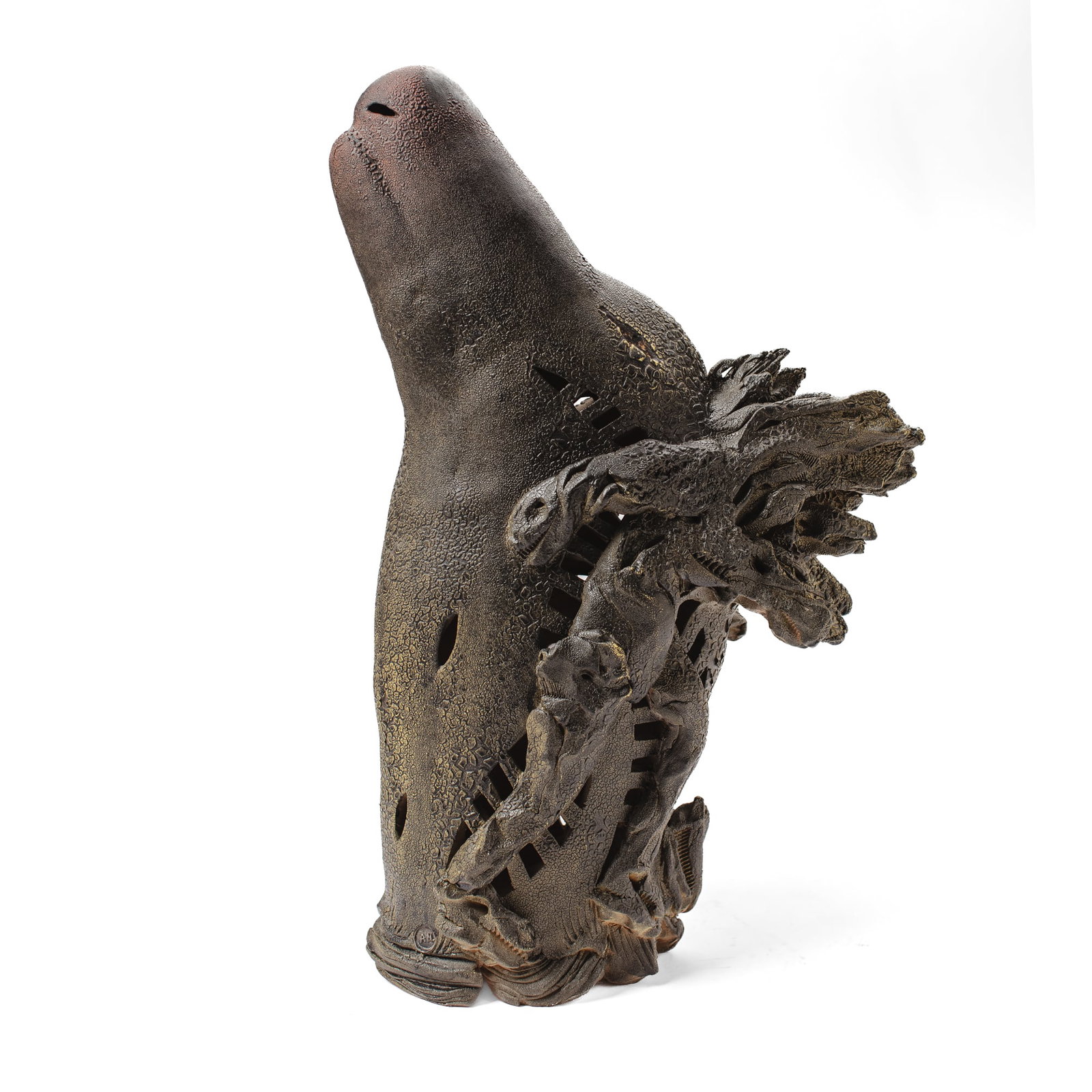 Andy Nasisse Horsehead Ceramic Sculpture (1 of 3)