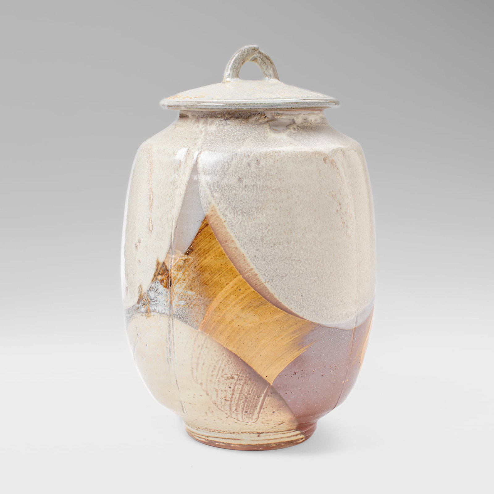Wally Bivins (WA) Studio Pottery Covered Jar (1 of 3)