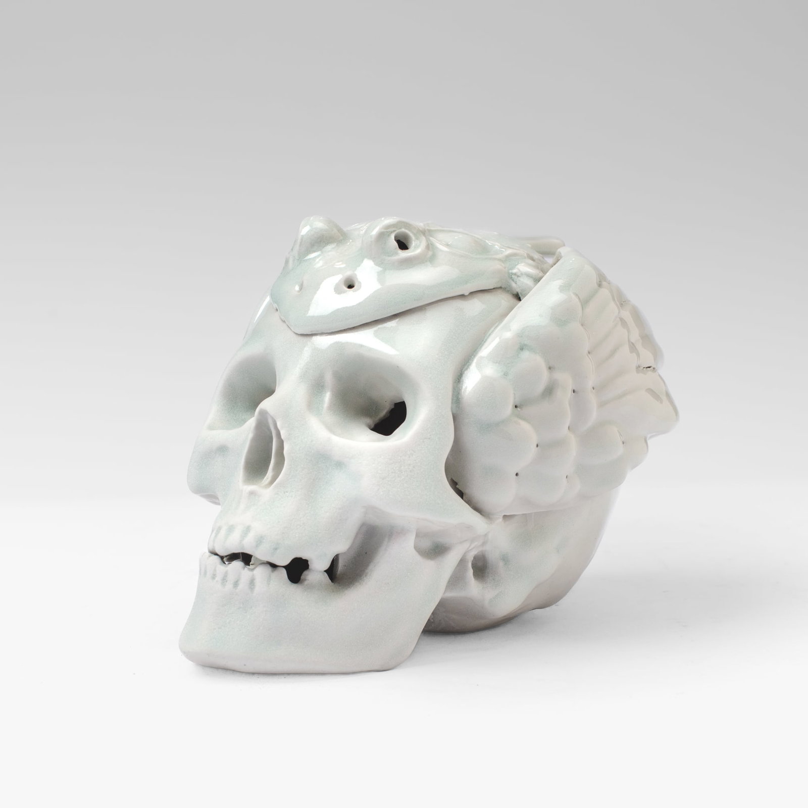 Pat McCormick (WA) Surrealist Skull Sculpture (1 of 4)