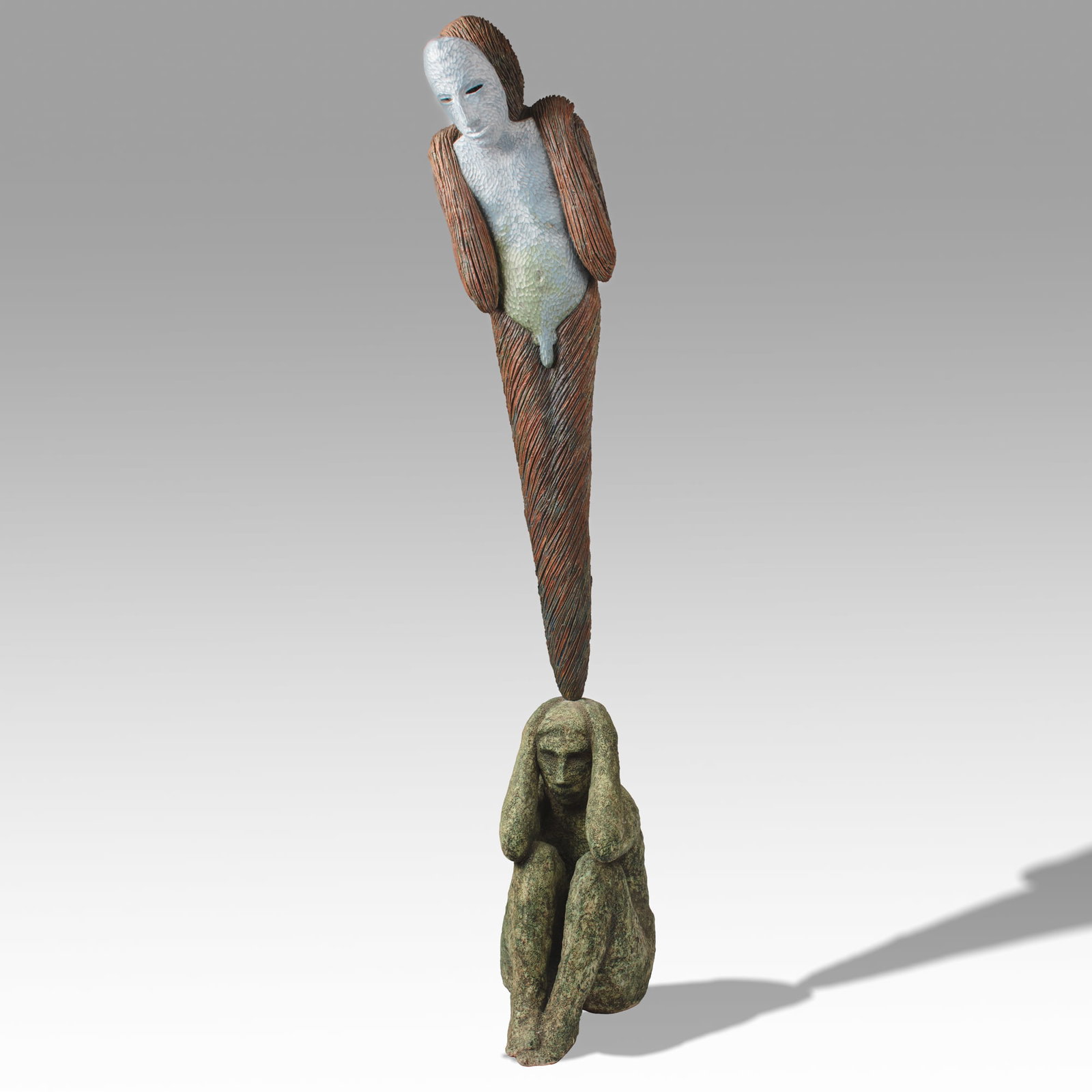 Adrlan Arleo "Balancing Act" Large Sculpture (1 of 4)