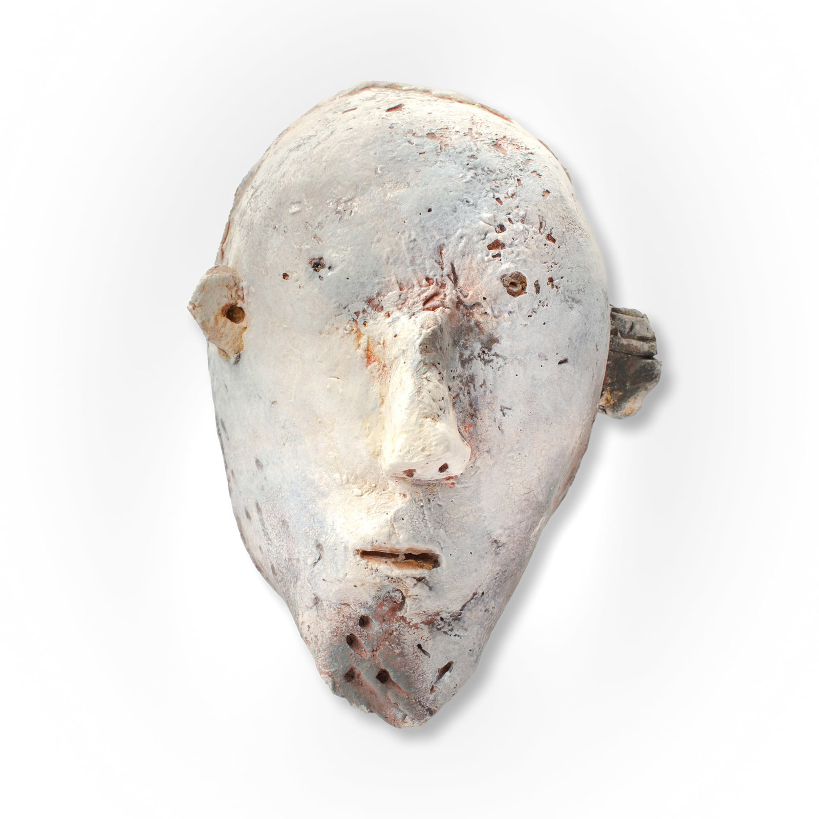 Mike Moran (WA) Ceramic Face Wall Sculpture (1 of 4)