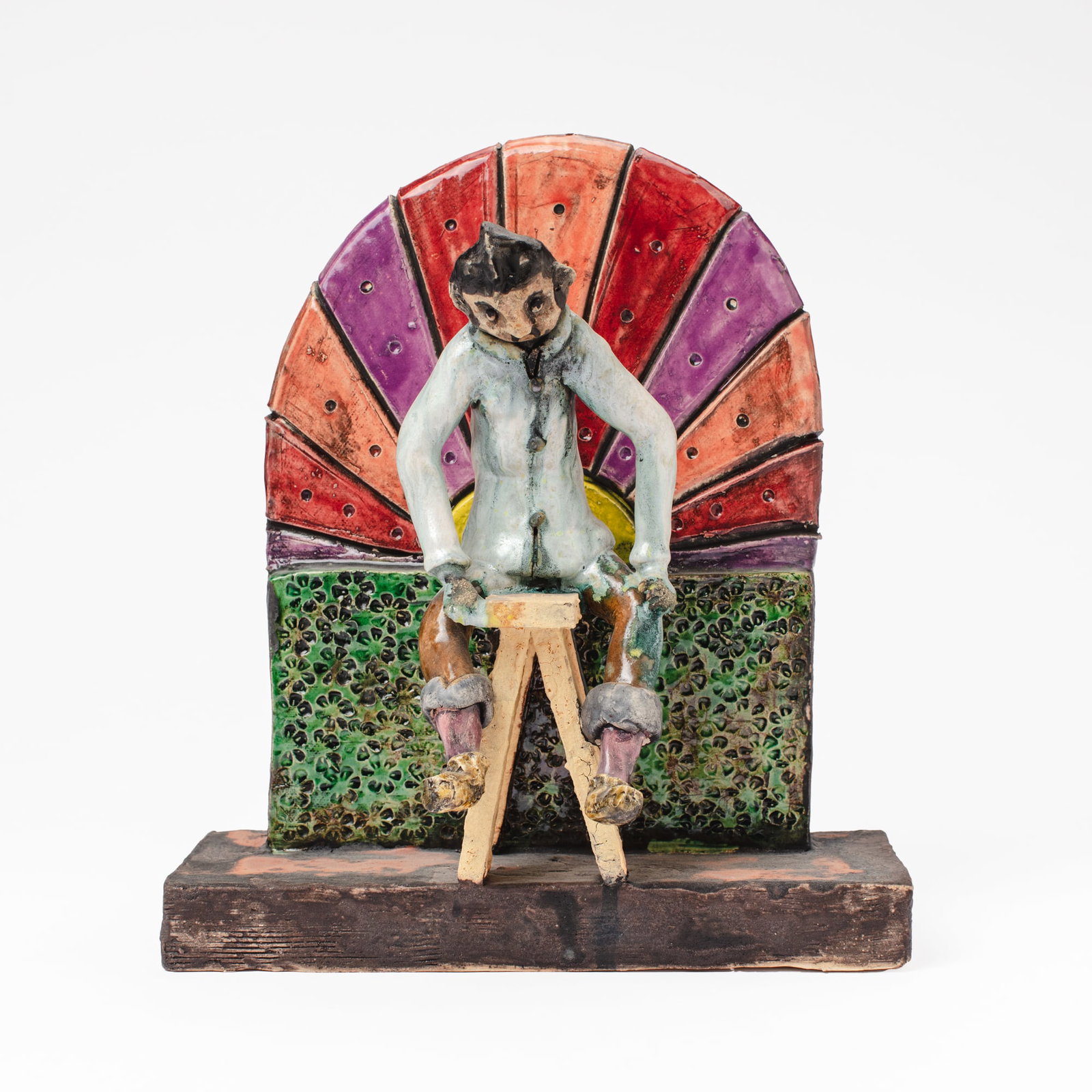 George Rodriguez "End of the Trail: Maquette #4" (1 of 5)