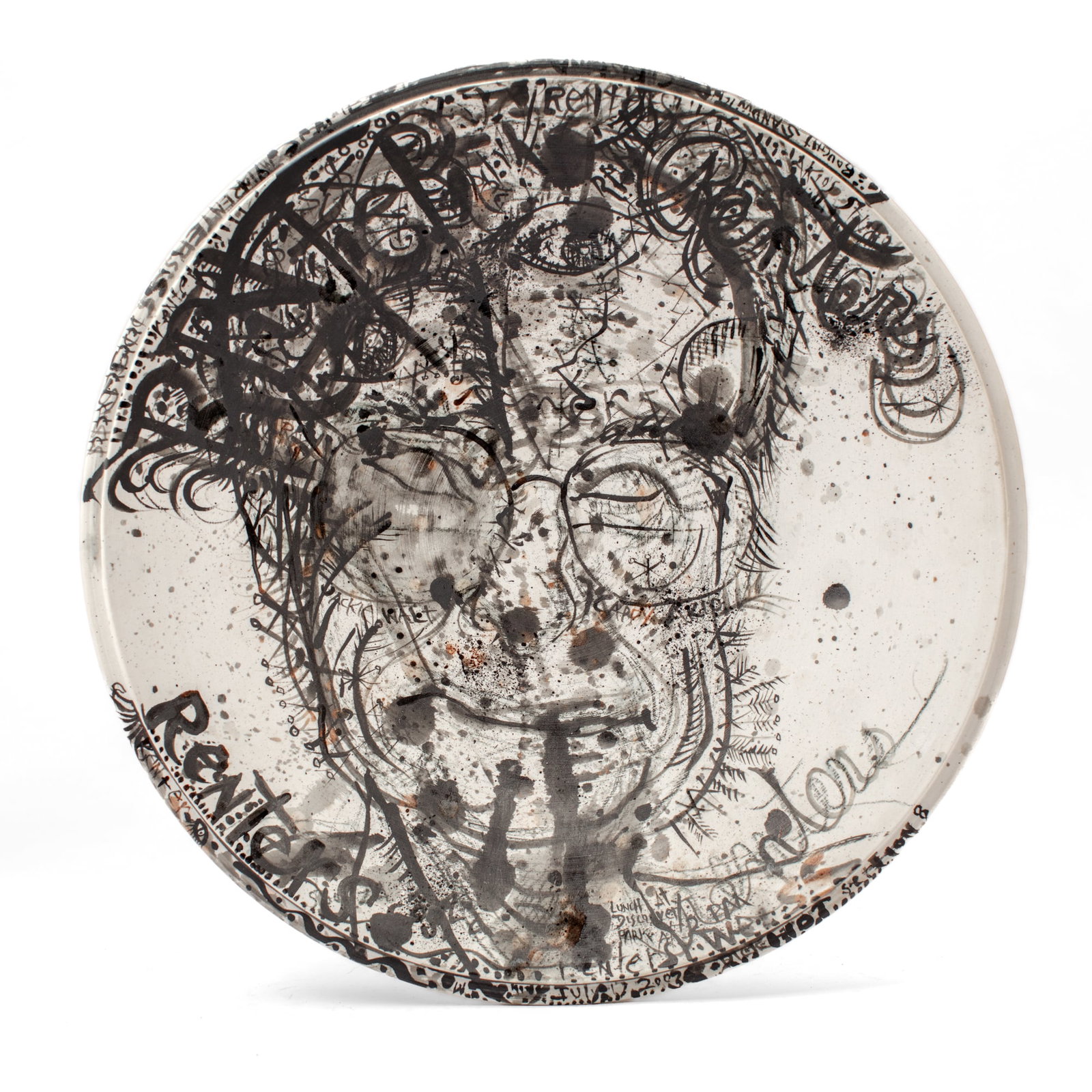 Dick Weiss (WA) "Self Portrait: After Souza" (1 of 2)