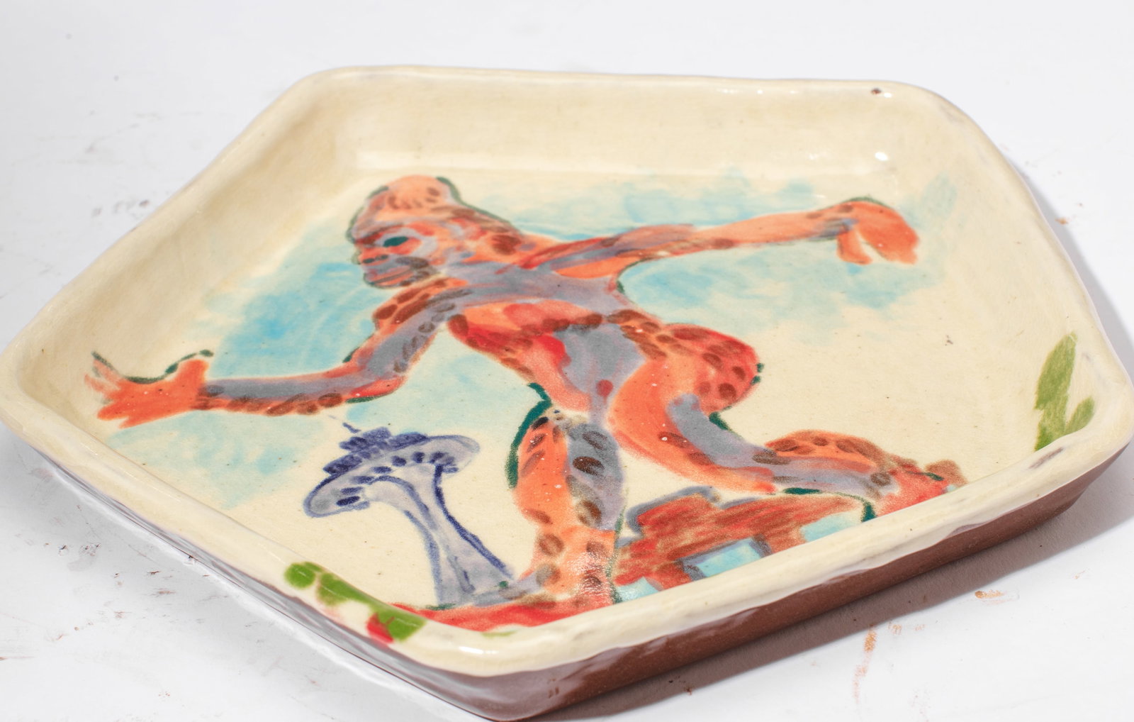 Pottery Northwest "Sasquatch" Terracotta Platter - 2