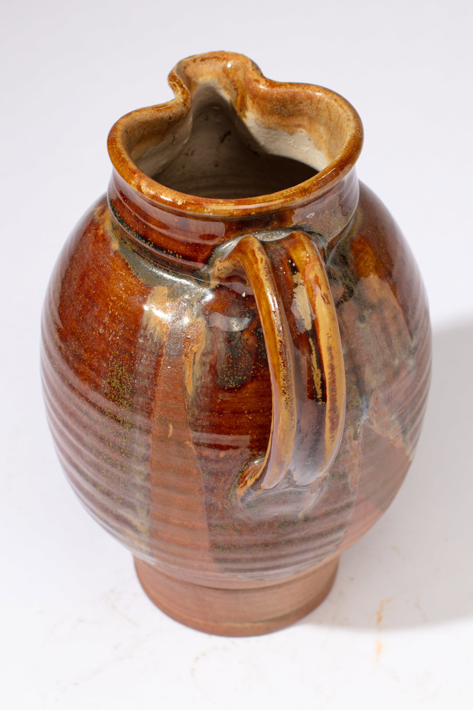 Mike Peck (WA) Studio Pottery "Haystack" Pitcher - 3