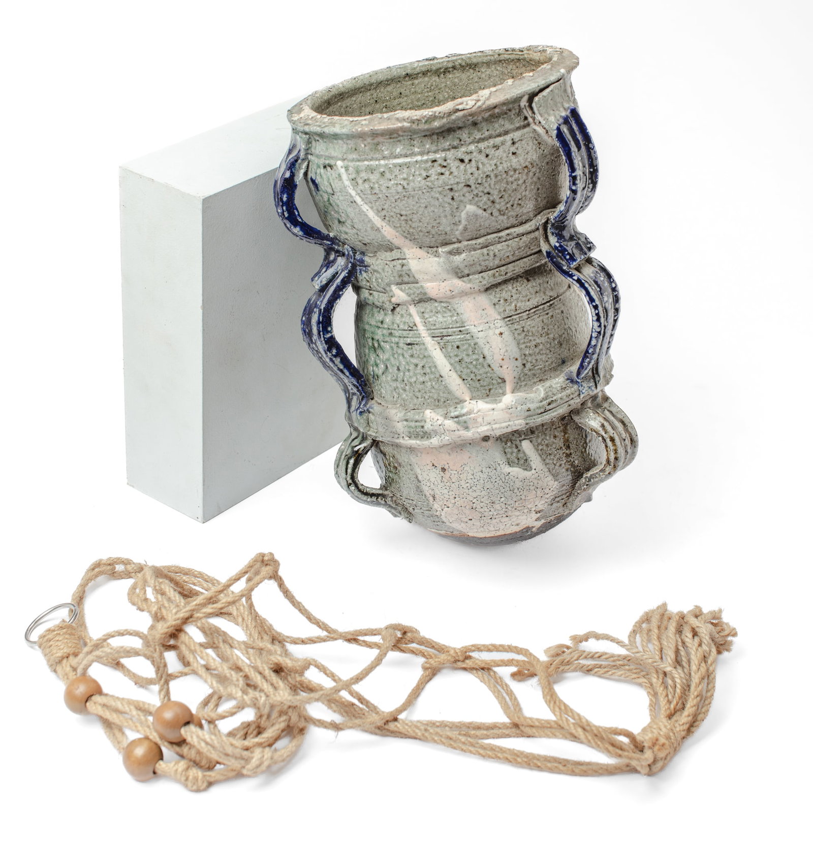 Betty Woodman Early Stoneware Hanging Planter (1 of 3)
