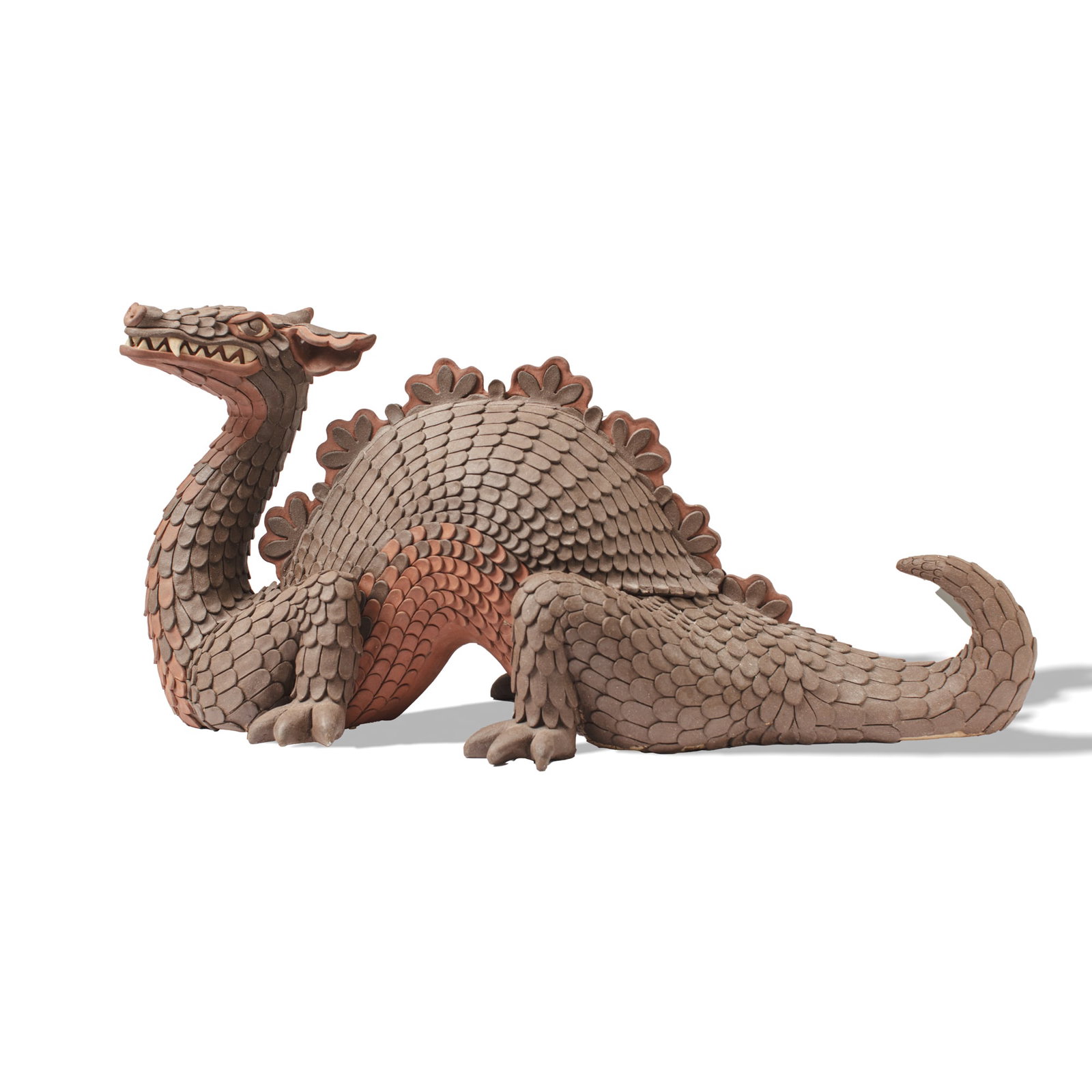 Karen Werner (WA) Large Dragon Ceramic Sculpture (1 of 6)