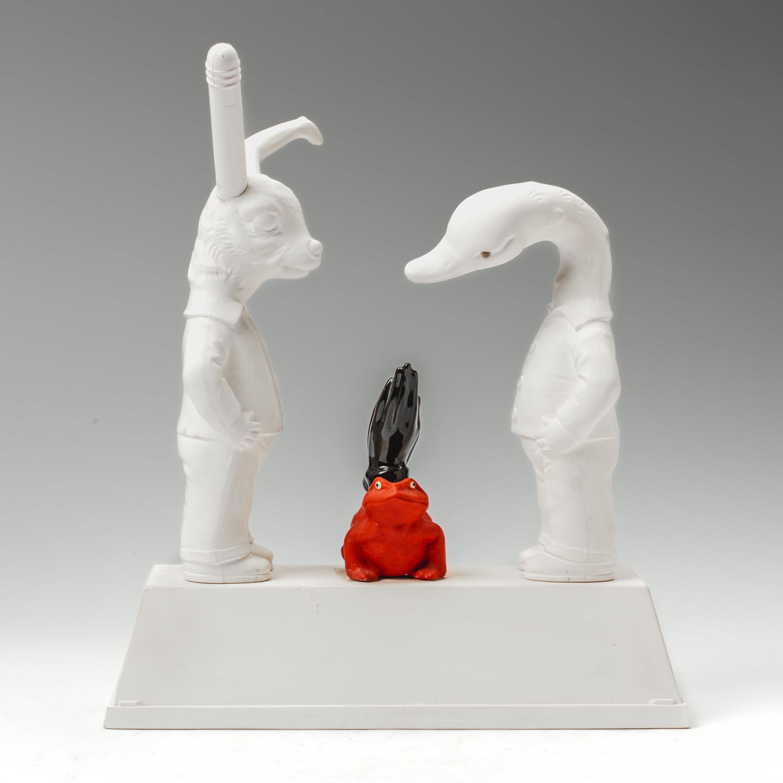 Contemporary Slip Cast Porcelain Sculpture (1 of 5)