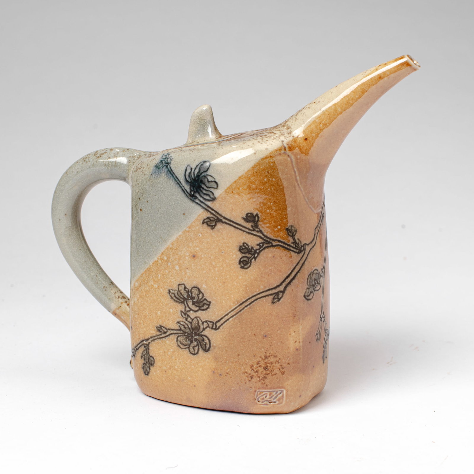 Colleen Gallagher (WA) Wood Fired Small Teapot (1 of 3)