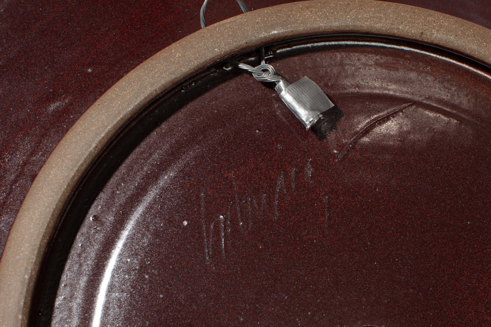Large Studio Pottery Charger - 3