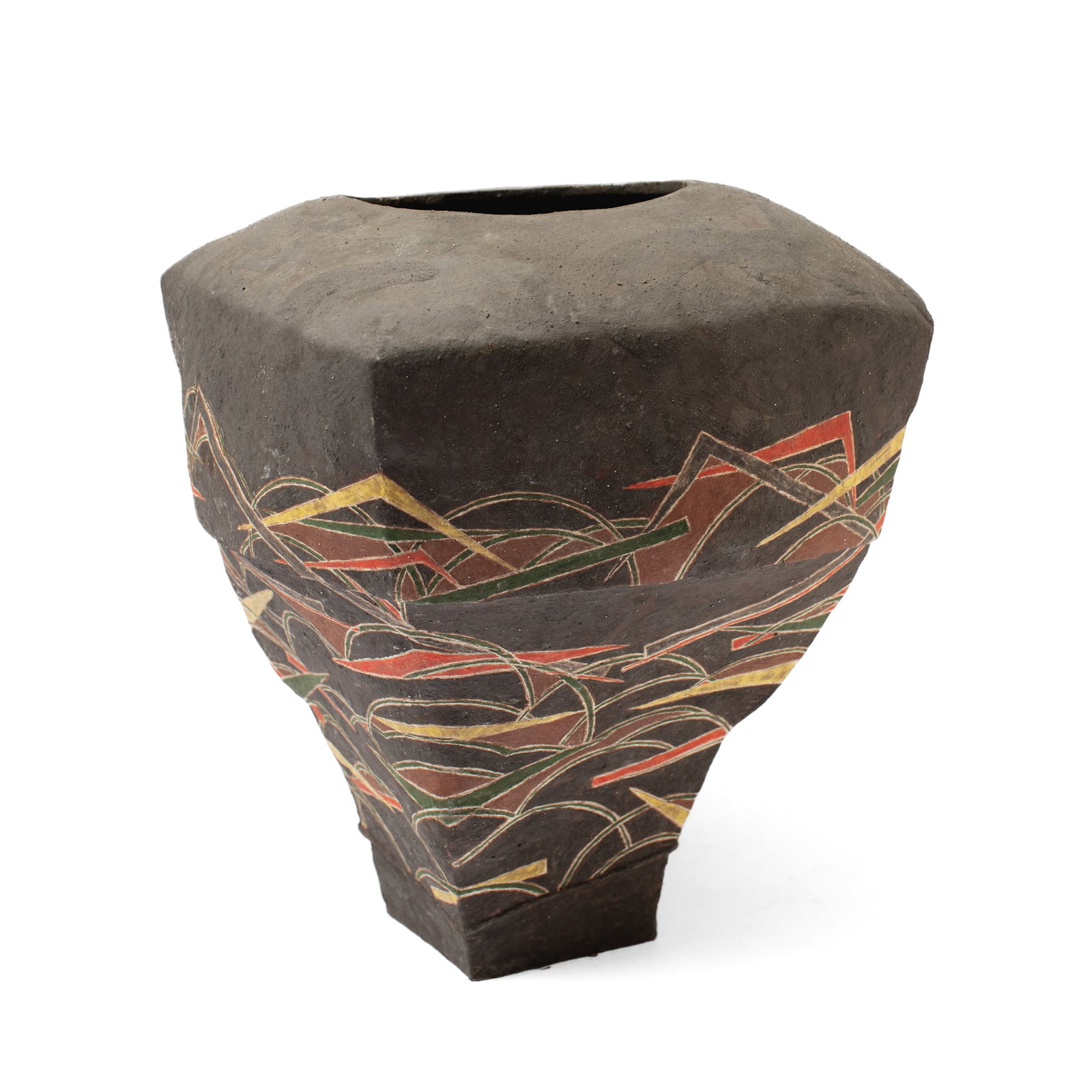 Japanese Contemporary Terracotta Vase (1 of 3)