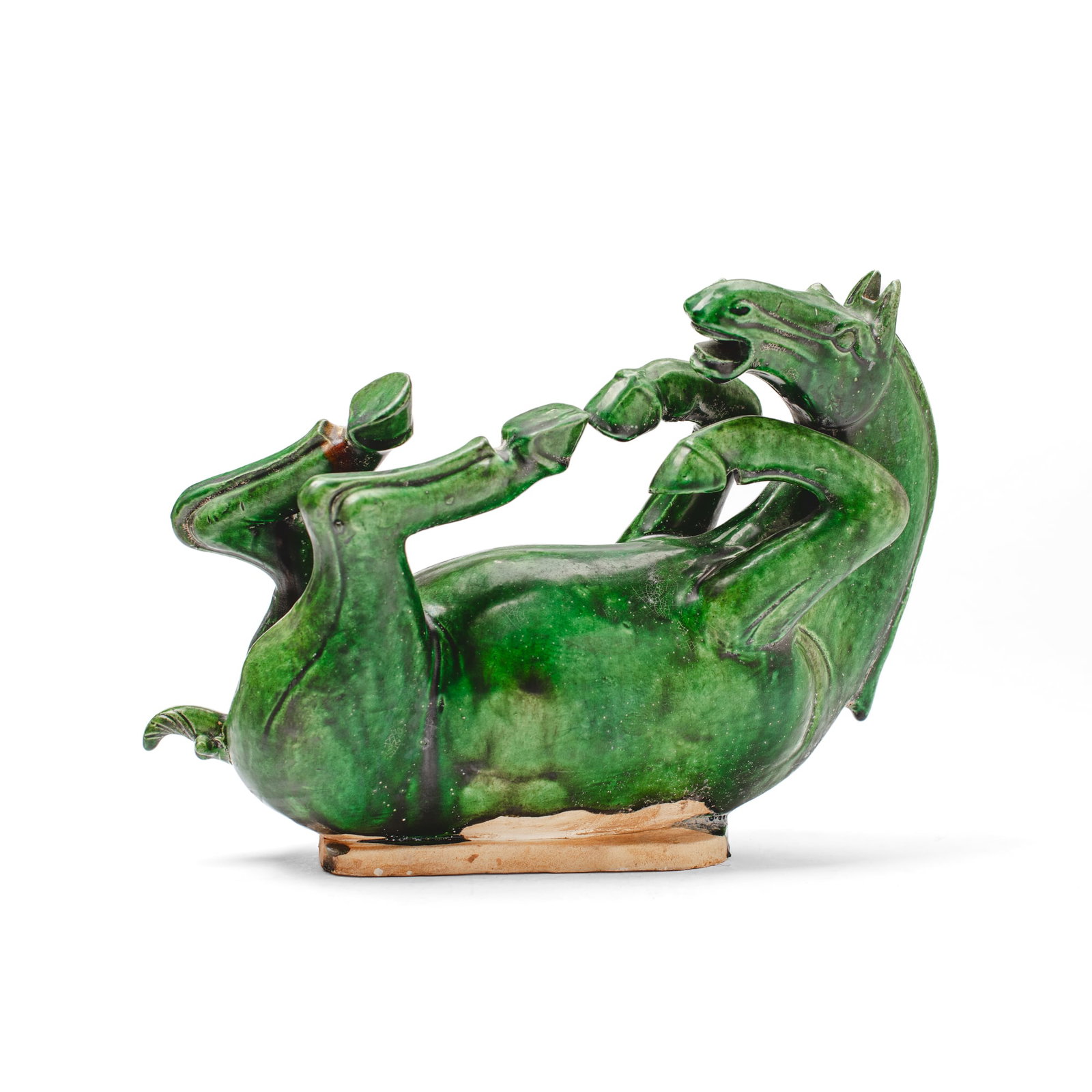 Chinese Earthenware Sculpture of a Horse (1 of 3)