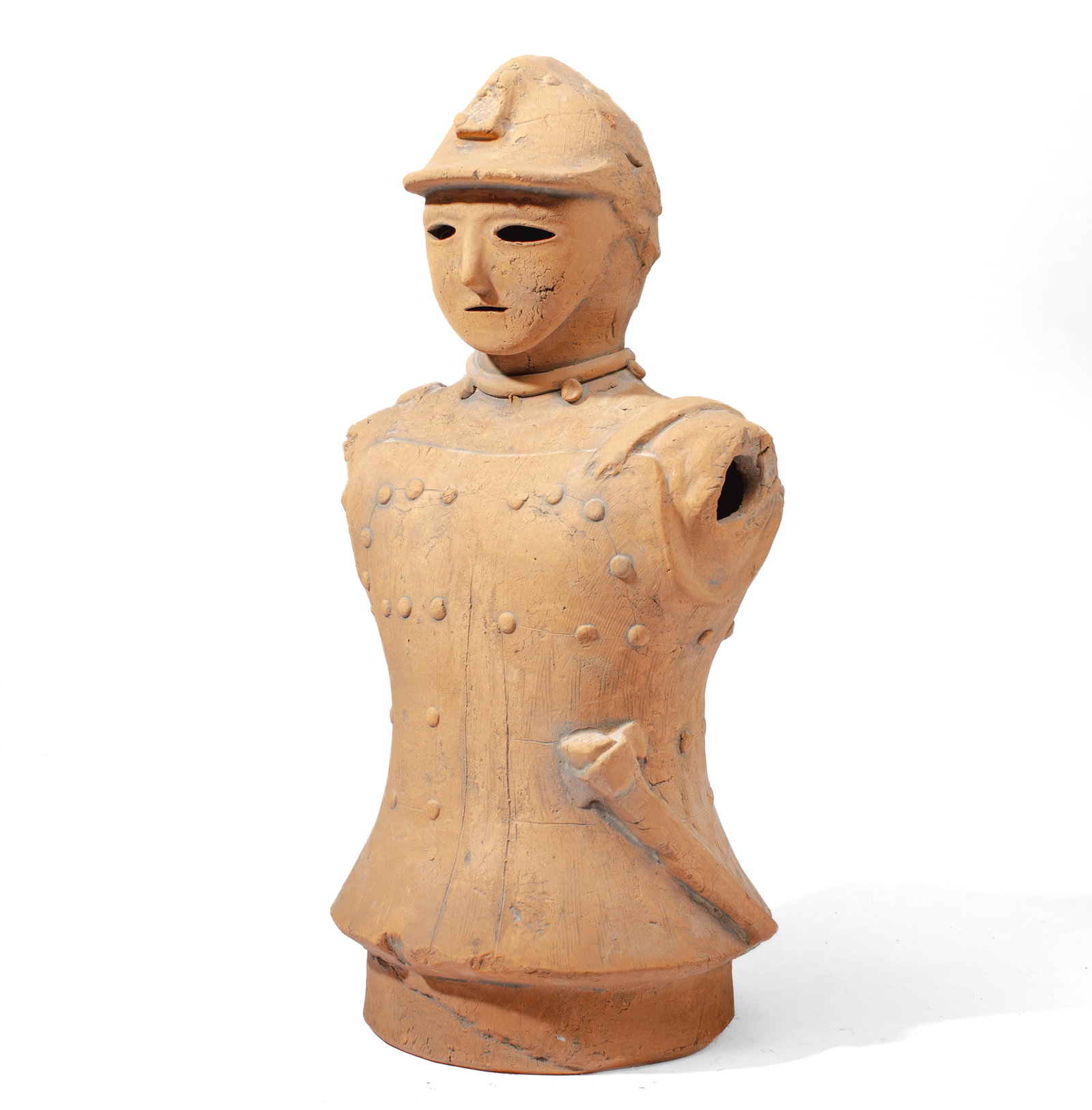 Japanese "Haniwa Warrior in Tanko Armor" Figure (1 of 4)