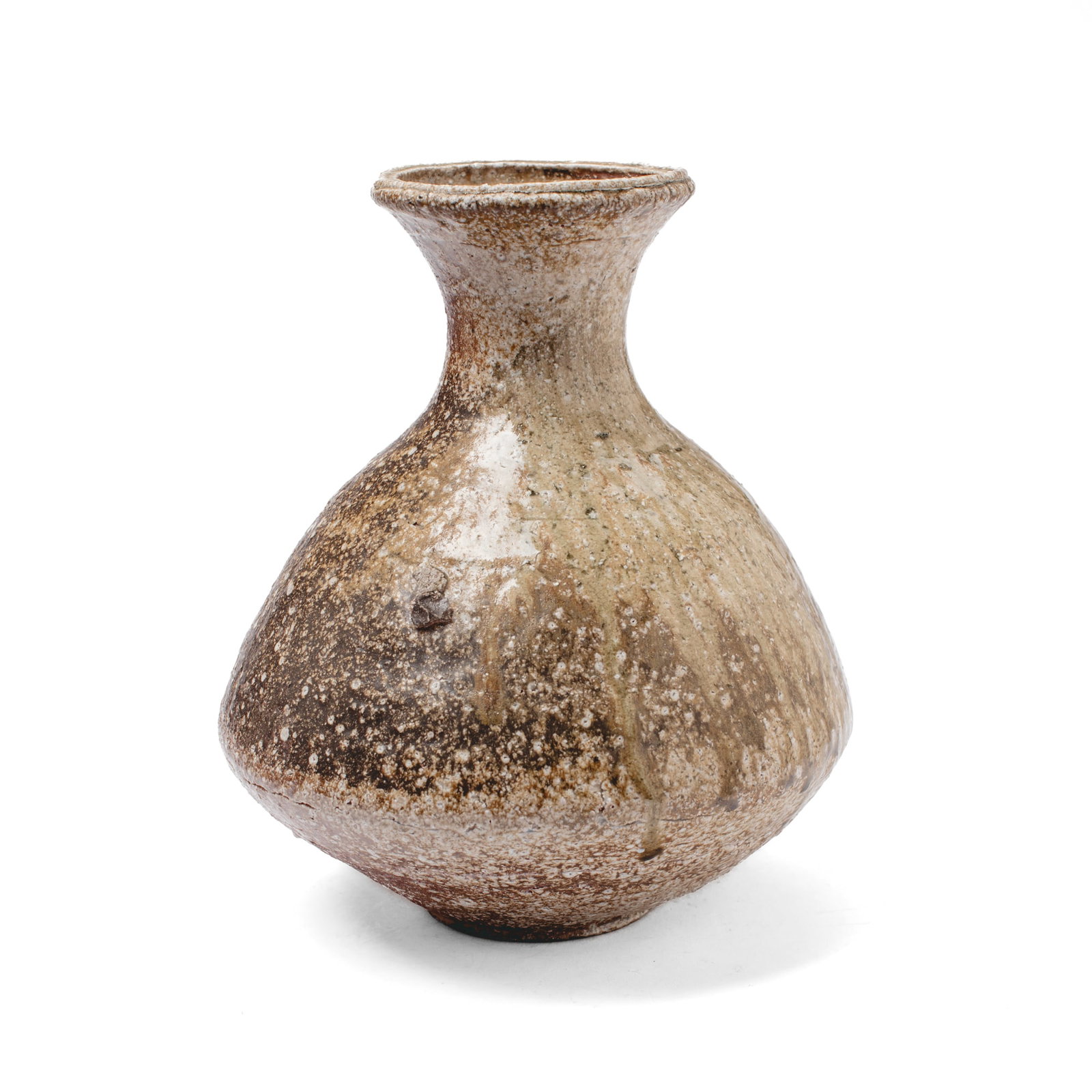 Antique Japanese Shigaraki Ware Vase (1 of 3)