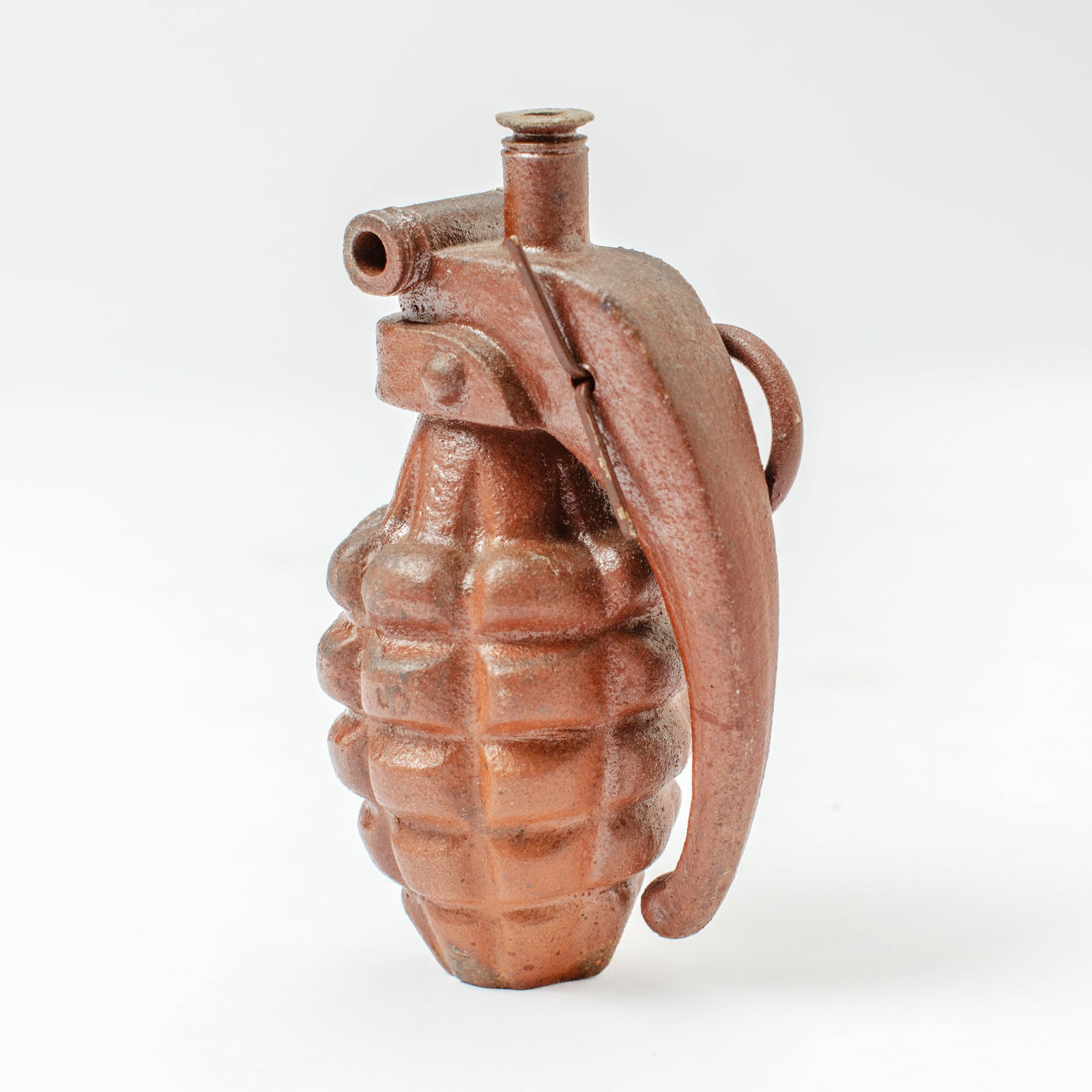 Ceramic Grenade Sculpture - 2