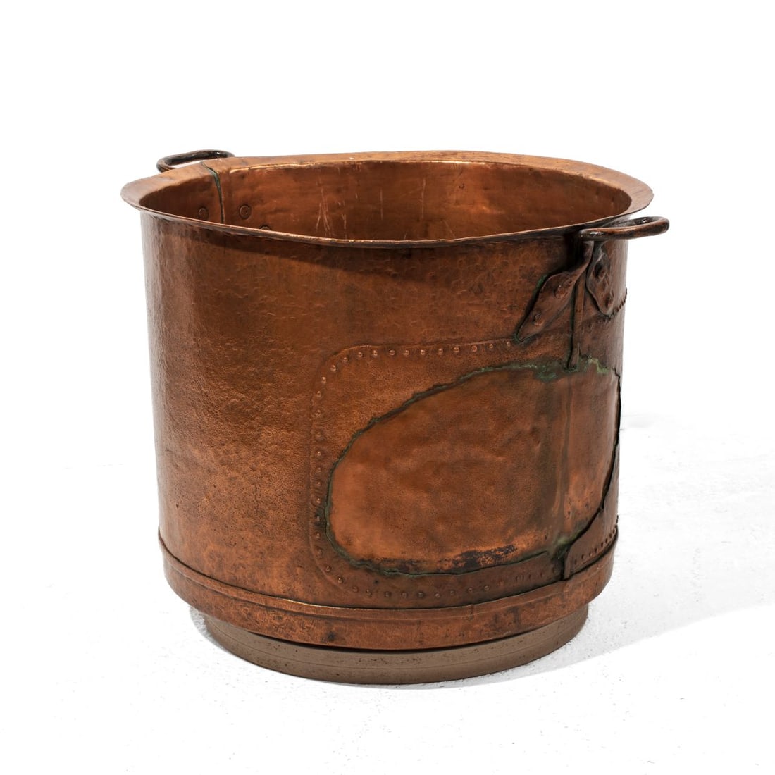 Extra Large Antique Copper Cauldron 19" (1 of 6)