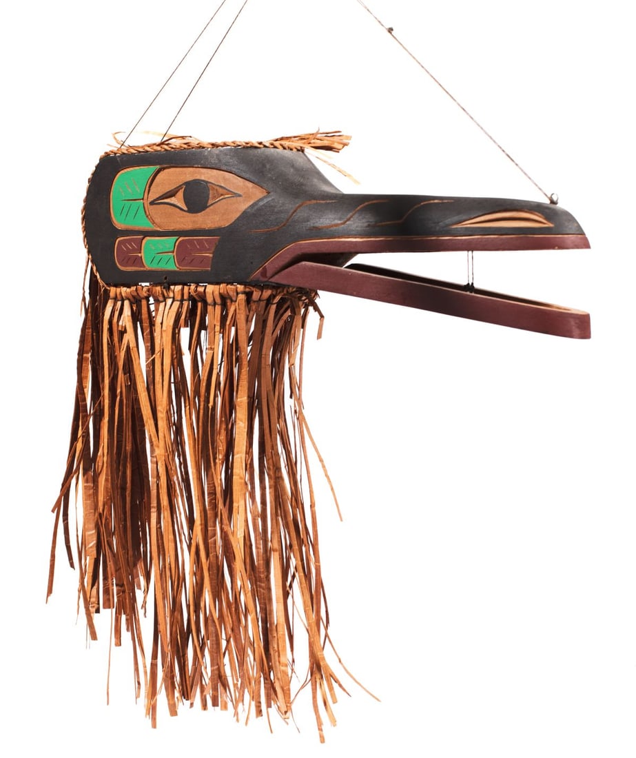 Brad Starr Northwest Coast Raven Mask 2001 (1 of 5)
