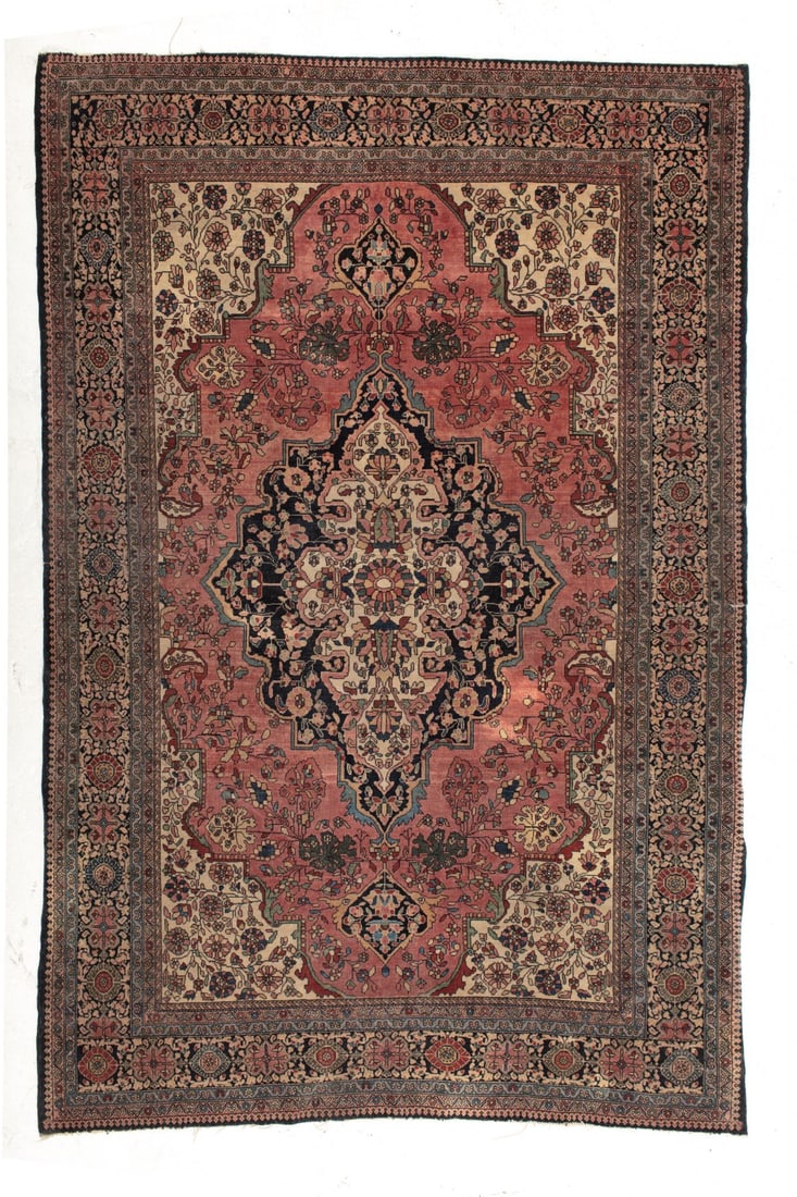 Antique Persian Fereghan Sarouk Rug C.1915 (1 of 6)