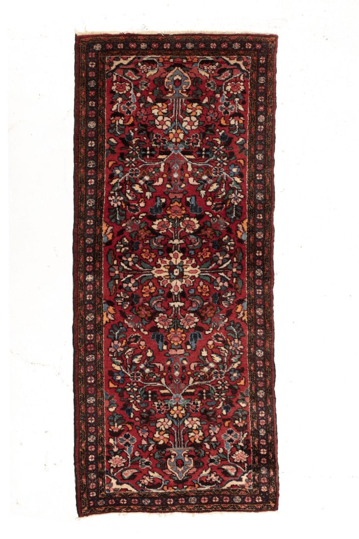 Persian Hand Knotted Wool Runner Rug (1 of 3)