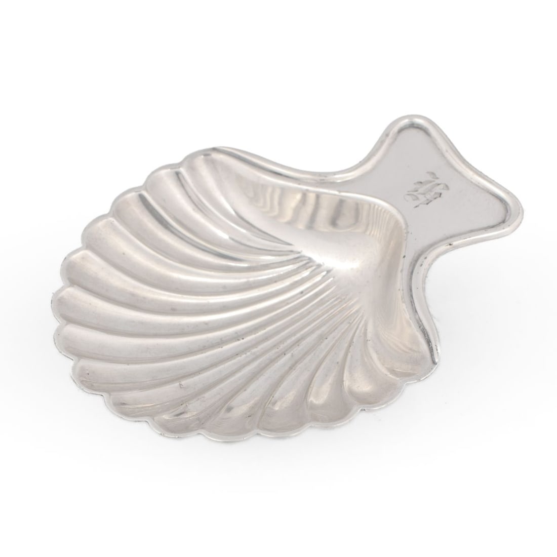 Tiffany & Co. Silver Soldered Scallop Shell Dish (1 of 5)