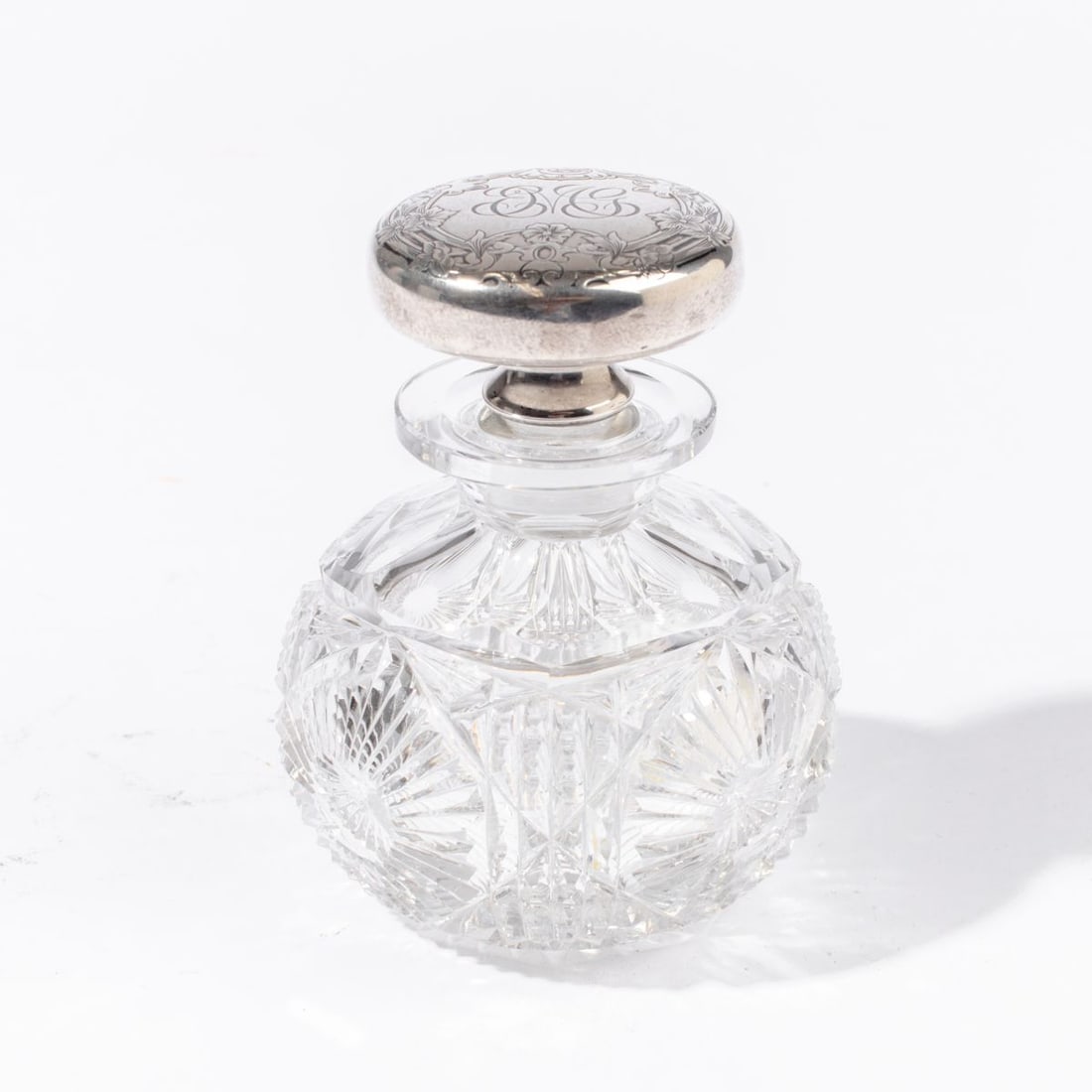 Gorham Sterling & Brilliant Cut Perfume Bottle (1 of 3)