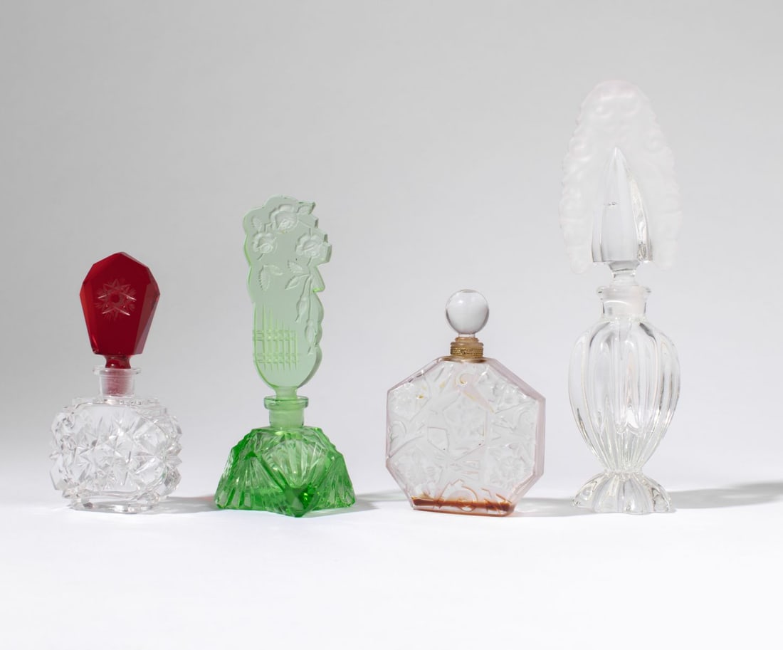Art Deco Perfume Bottles / Lalique / Czech (1 of 6)
