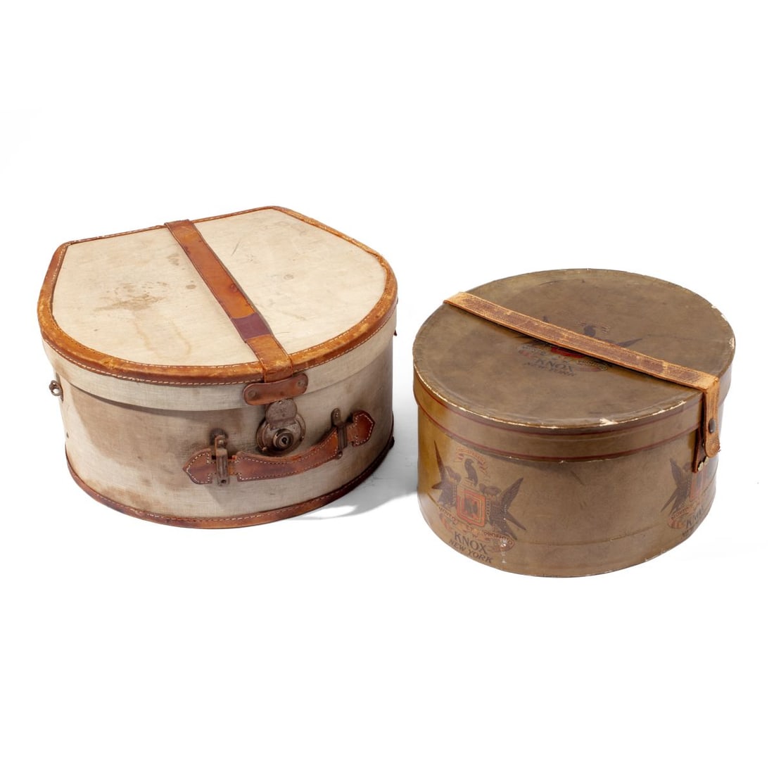 Antique Hat Boxes / Knox New York (1 of 5)