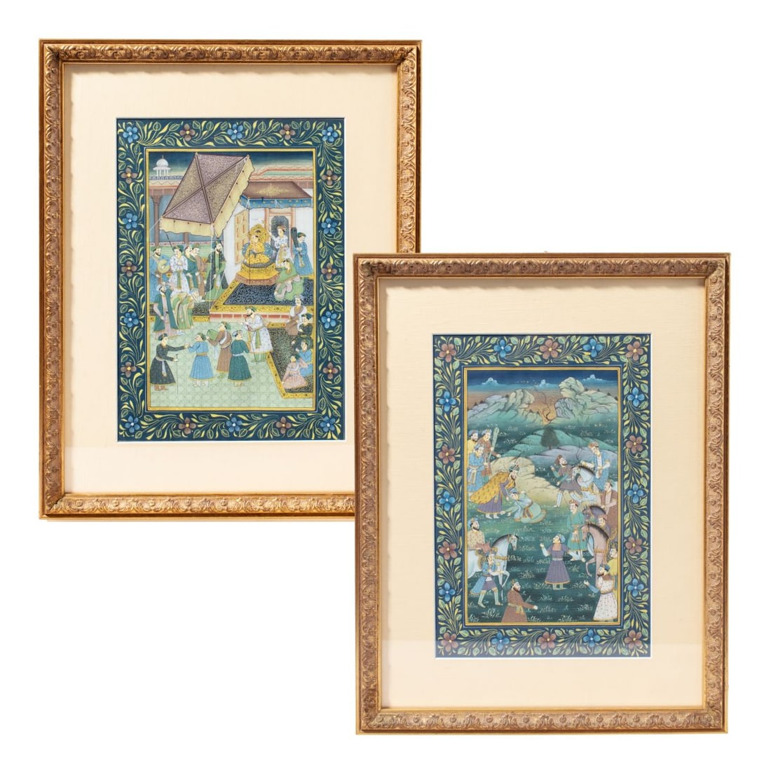 Pair of Indo-Persian Painted Miniatures (1 of 5)