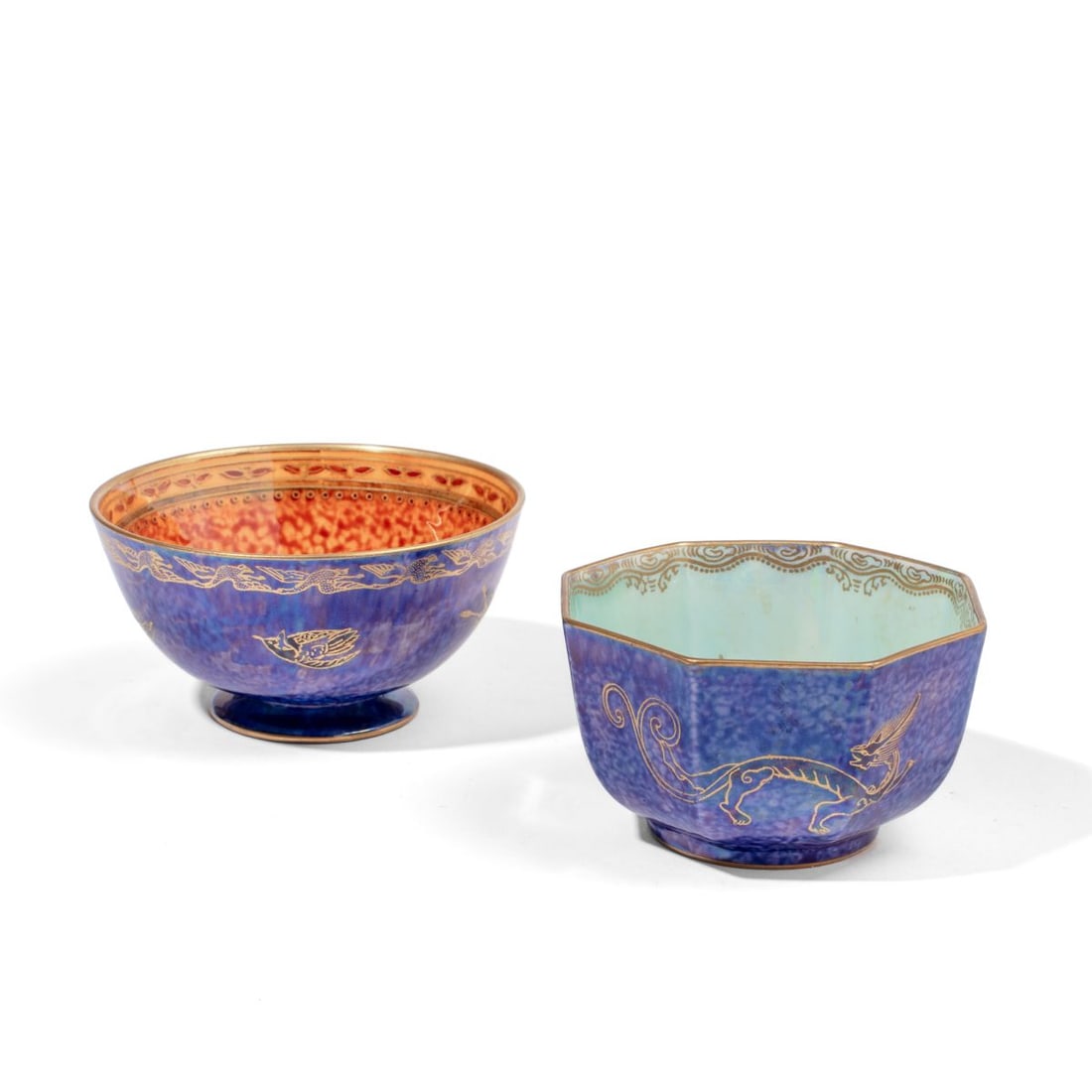 Two Wedgwood Fairyland Lustre Bowls (1 of 3)