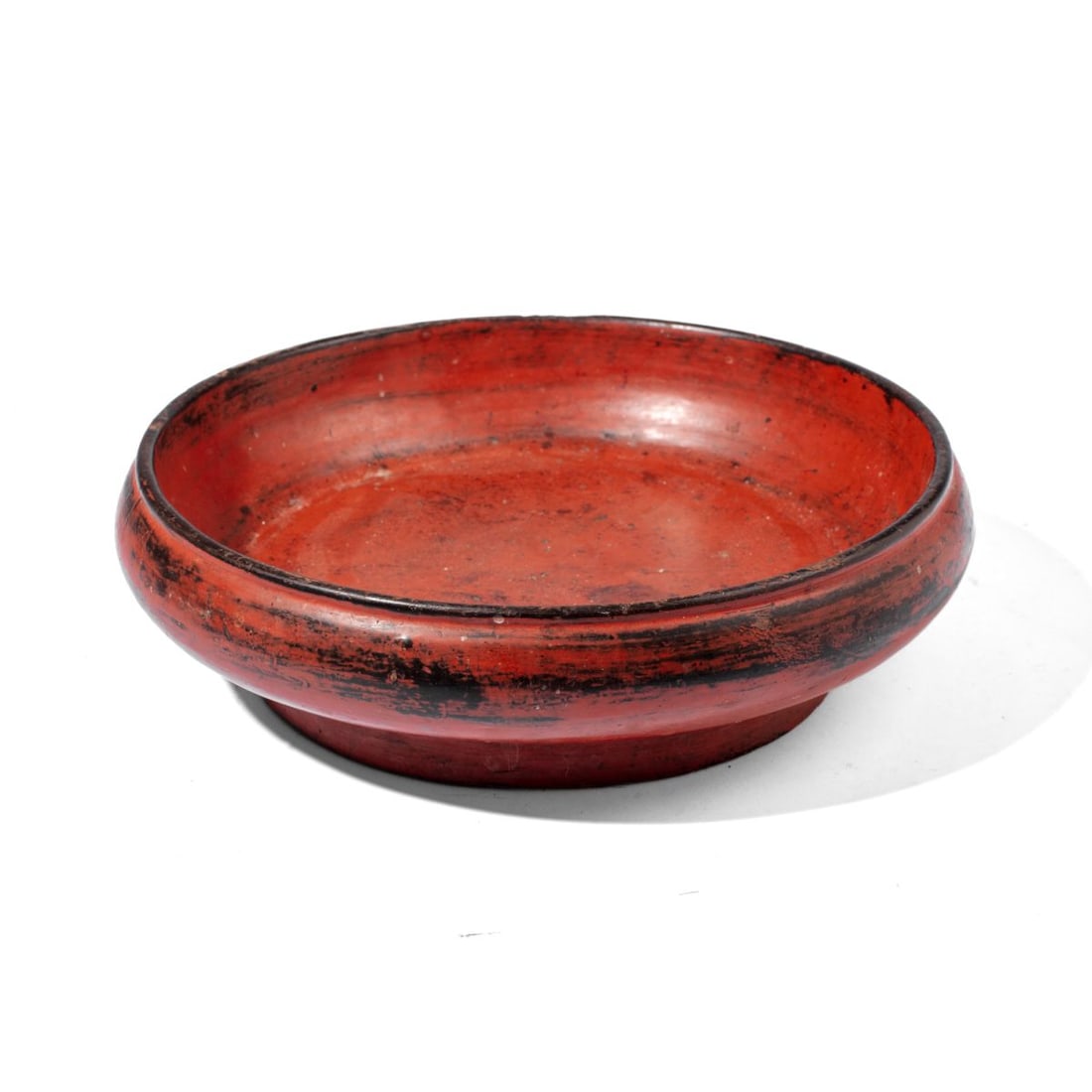Japanese Negoro Lacquer Footed Tray (1 of 4)