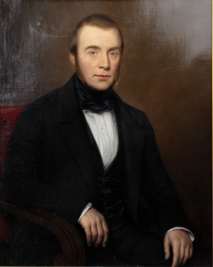 Joseph Nicolas Jouy Portrait of a Gentleman, 1850 (1 of 5)