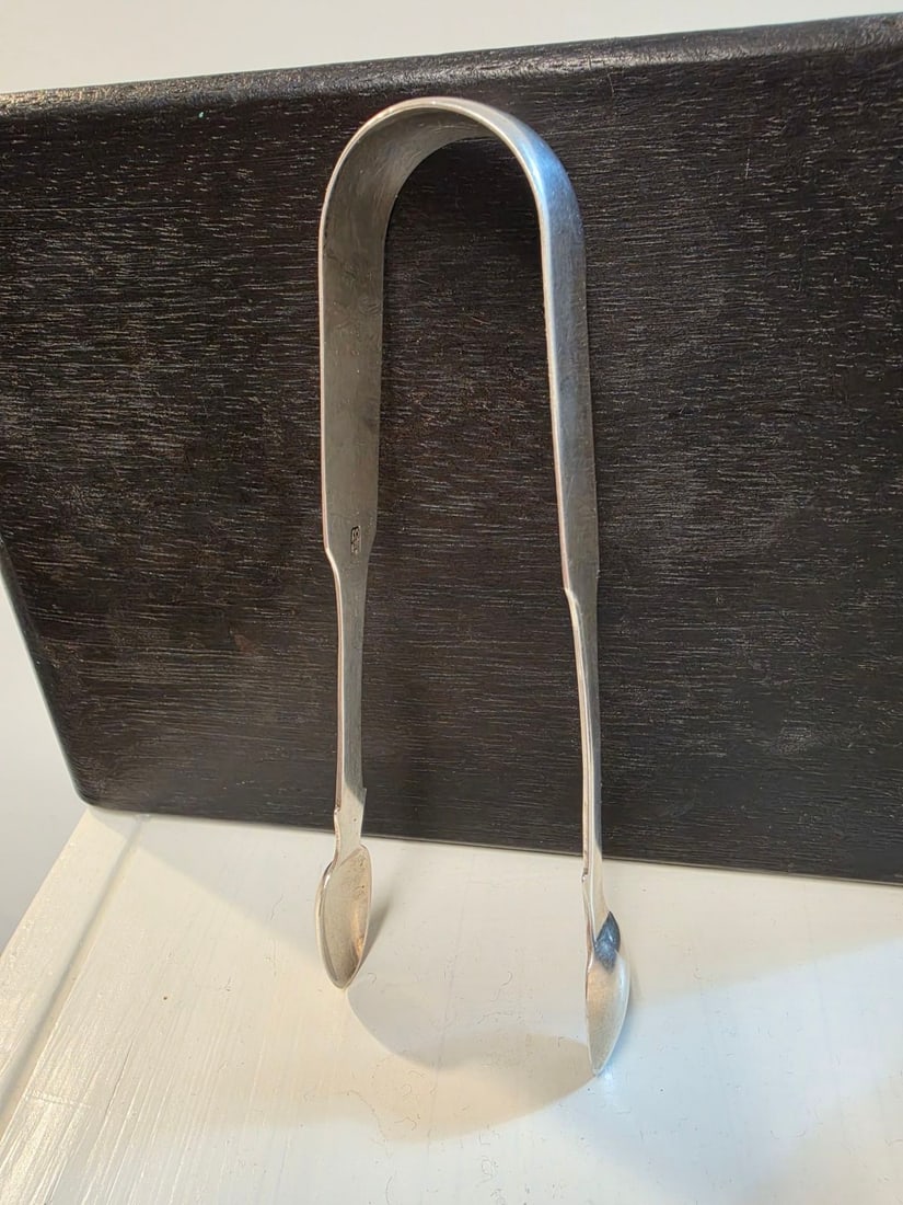 Georgian Sterling Silver Sugar Tongs (1 of 2)
