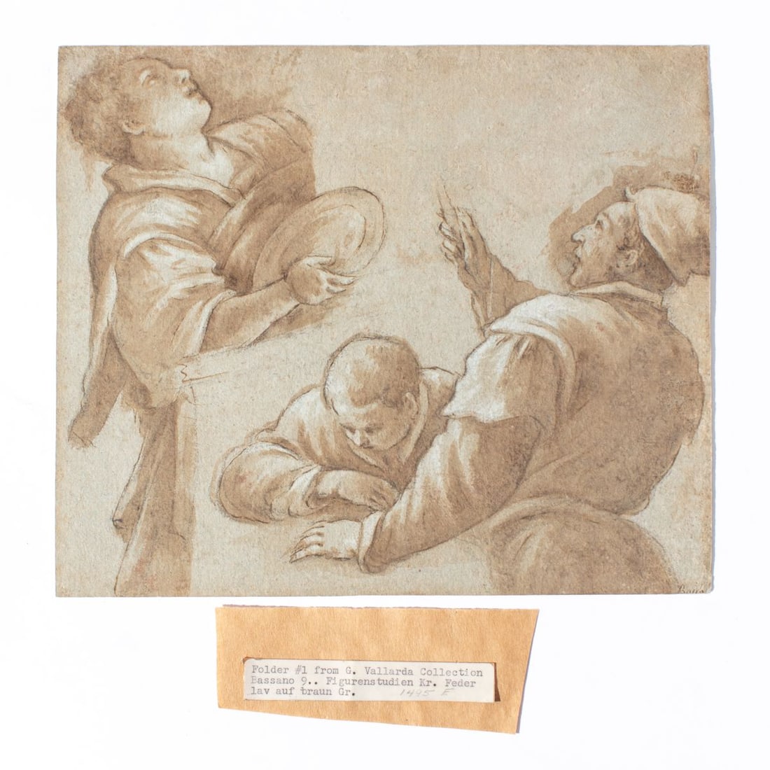 Leandro Bassano (1557-1622) Old Master Drawing