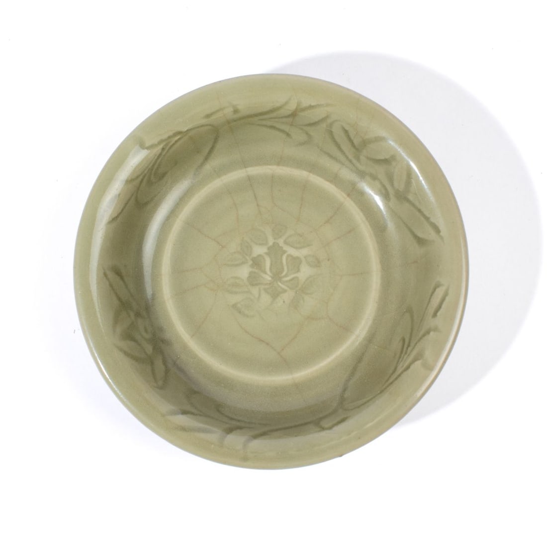Ming Chinese Longquan Celadon Bowl (1 of 4)