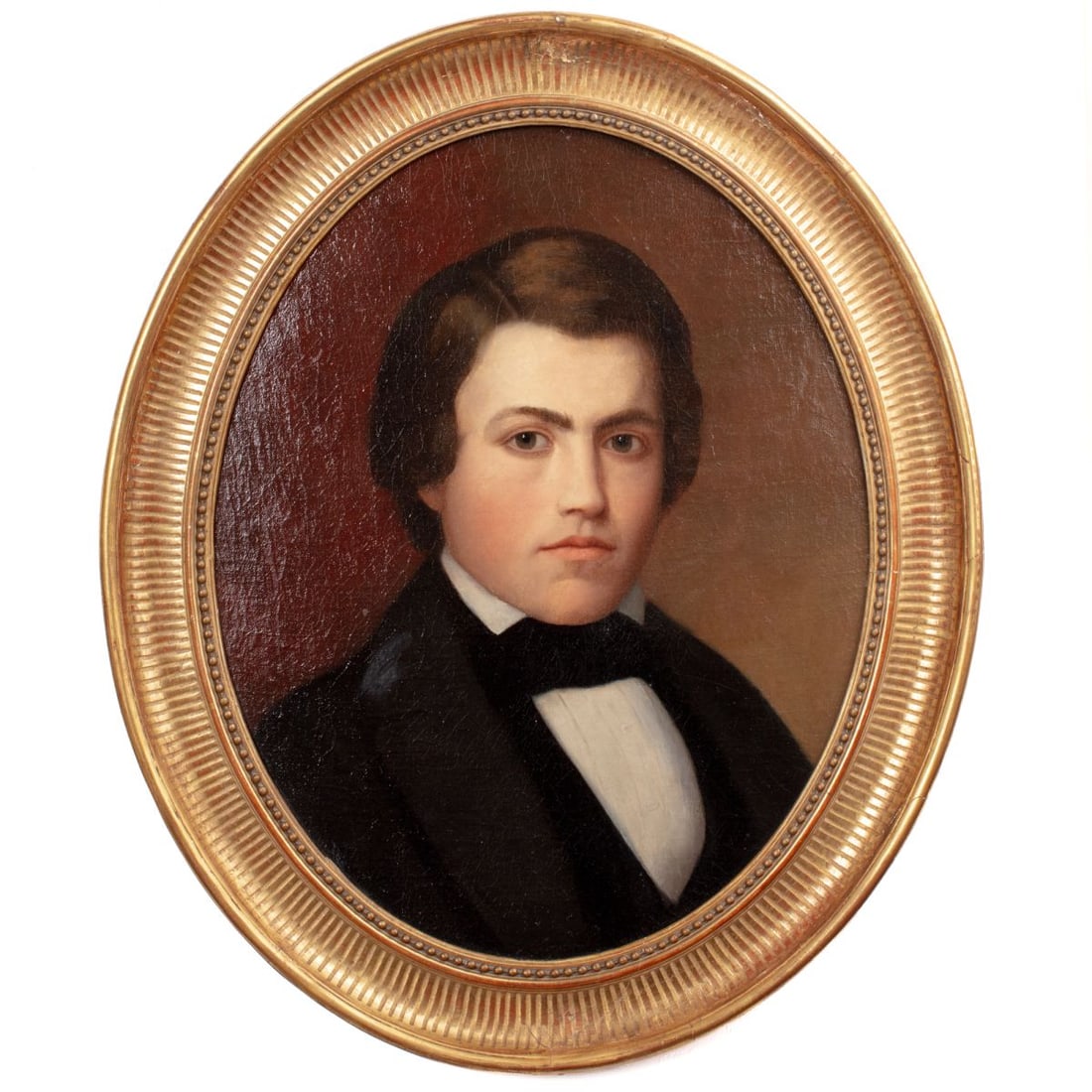 Antique European Portrait of a Young Man (1 of 3)