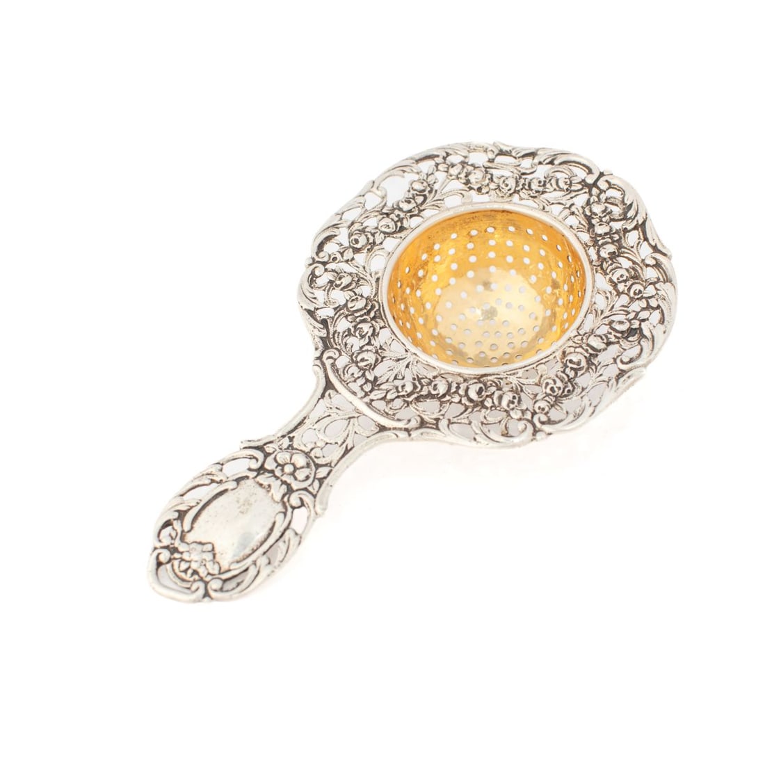 Peruzzi Florence 800 Silver Tea Strainer (1 of 5)
