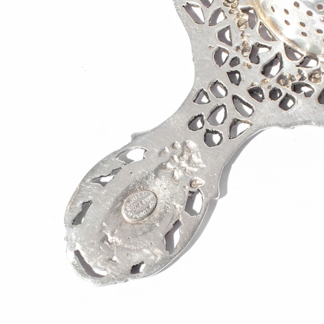 Peruzzi Florence 800 Silver Tea Strainer - 5