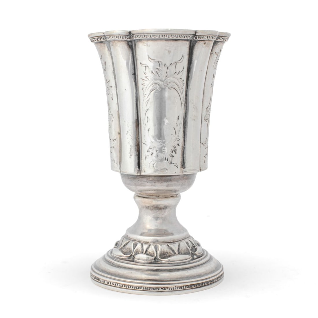 Tift & Whiting Coin Silver Chalice Cup 1840 - 1853 (1 of 6)