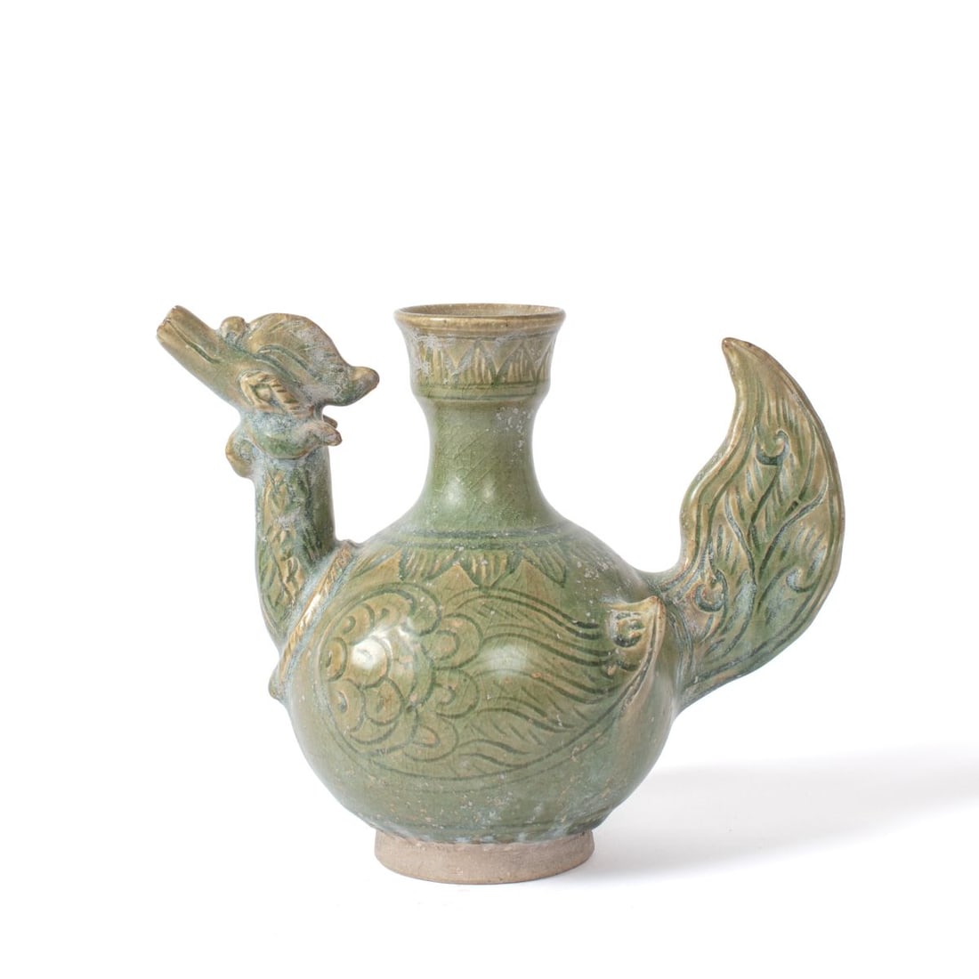 Antique Thai Celadon Glazed Hamsa Kendi Ewer (1 of 6)