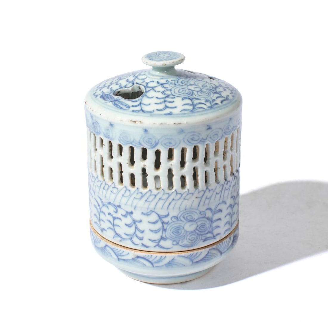 Antique Chinese Blue & White Candle Lantern (1 of 6)