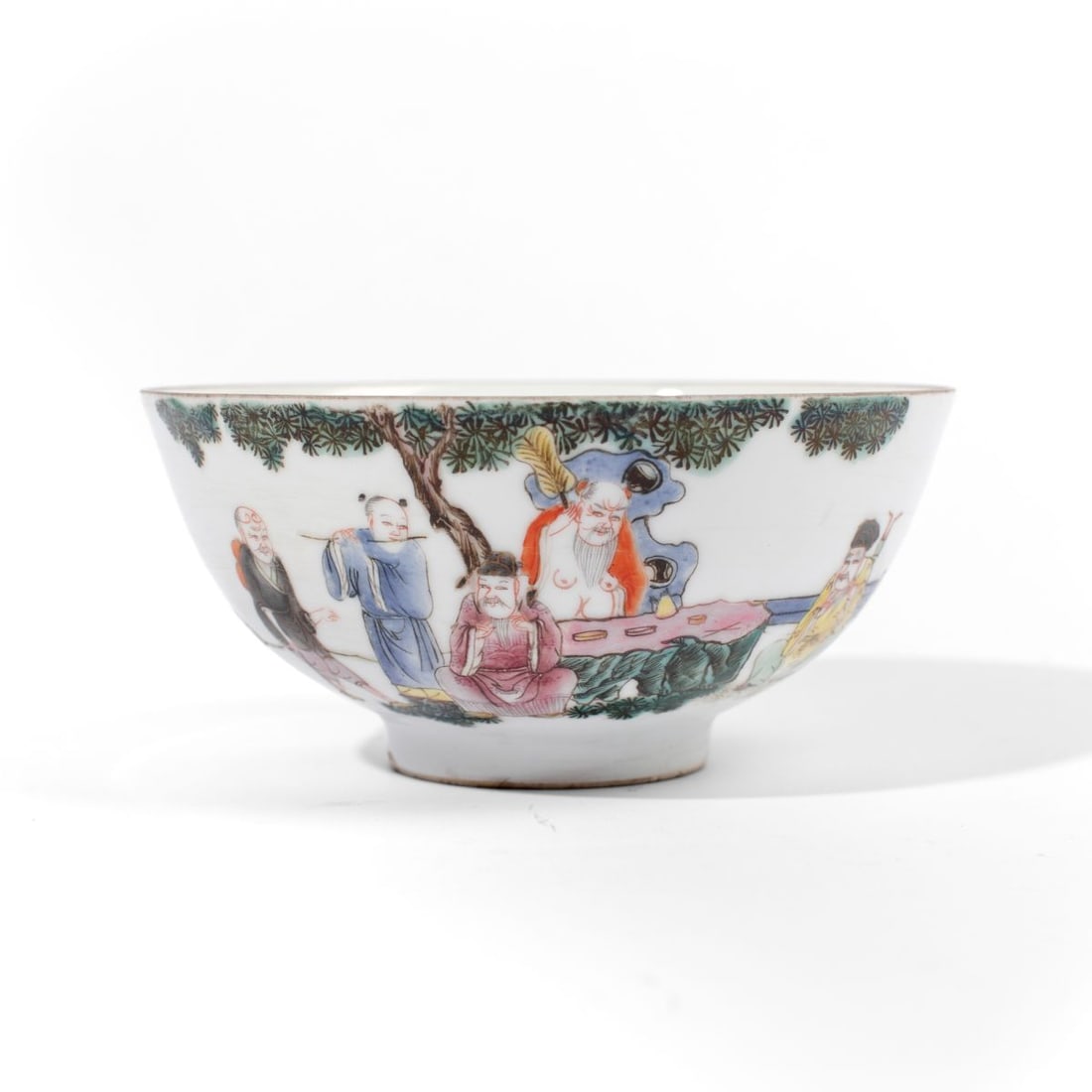 Chinese Porcelain Famille Rose Bowl Kuang Hsu (1 of 4)