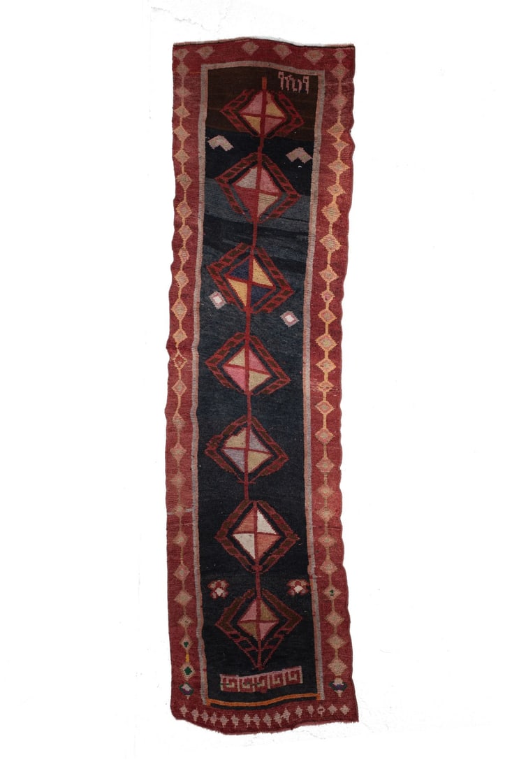 Vintage Tribal Runner Rug (1 of 5)