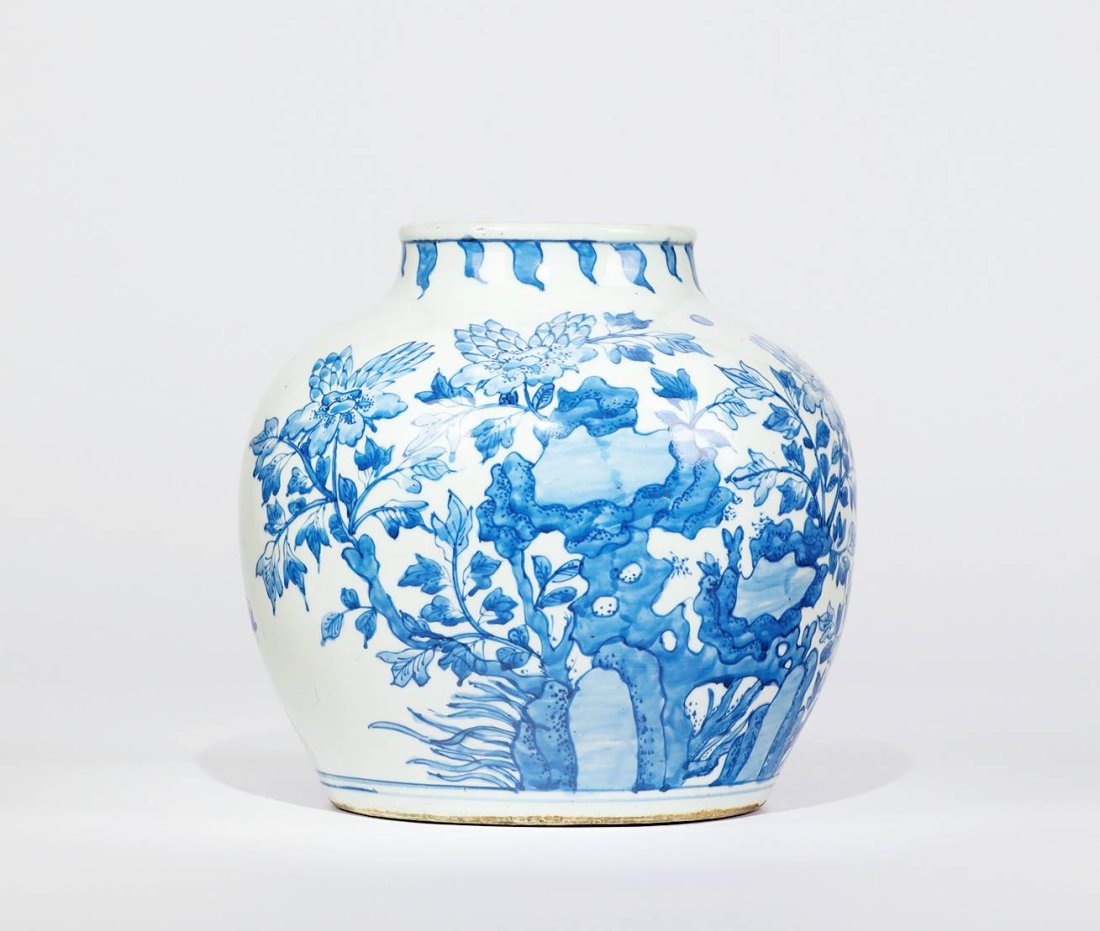 Early Qing , Blue and white: SizeD24cm H25cmâ˜…WEB Catalogï¼šhttps://book.yunzhan365.com/bookcase/jvtek/index.html