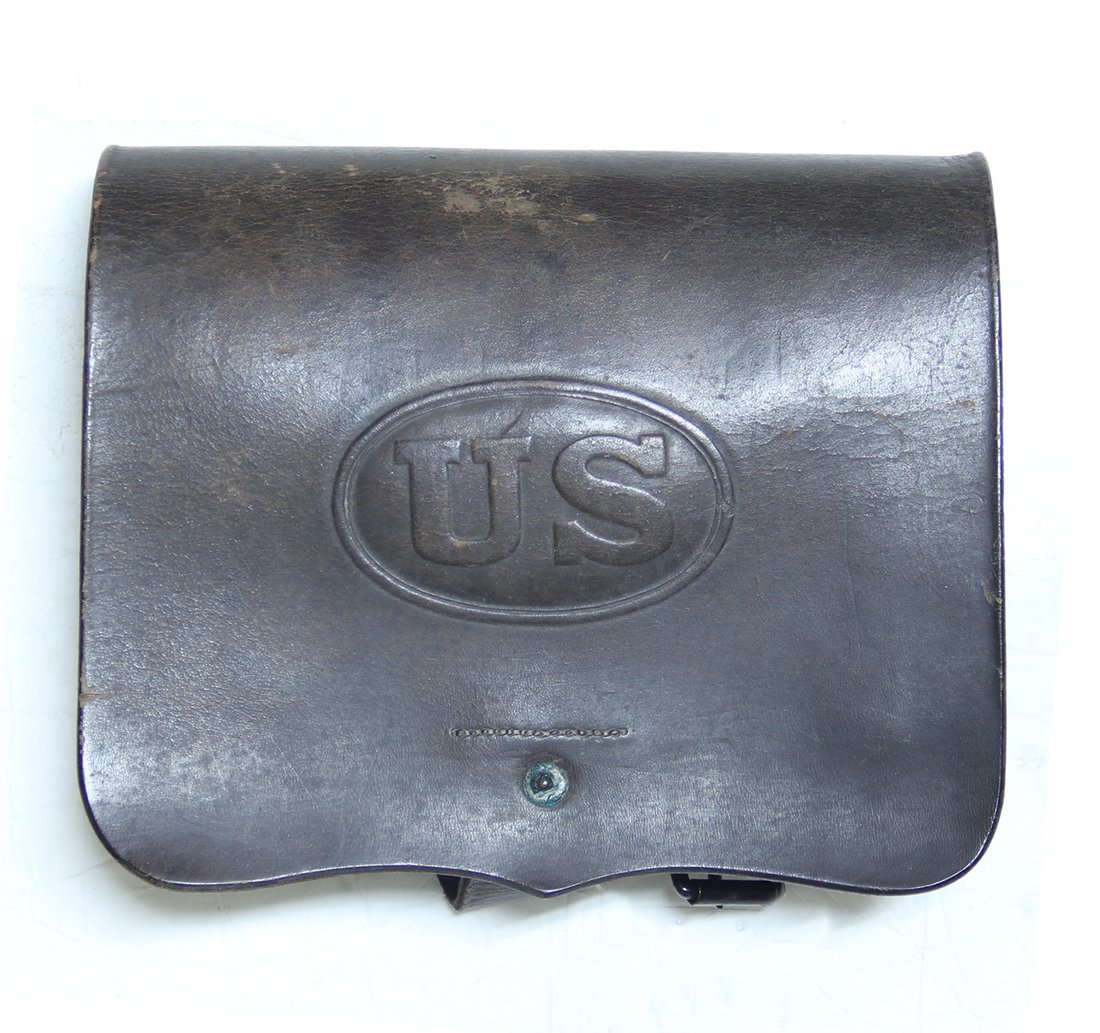 MINT Unissued Civil War Infantry Cartridge Box: Just like 50 years ago when these things were available and priced from $20 to $35 each. That was actually quite a bit of money back then. We could buy cavalry sabers for $50 to $75, and muskets were 