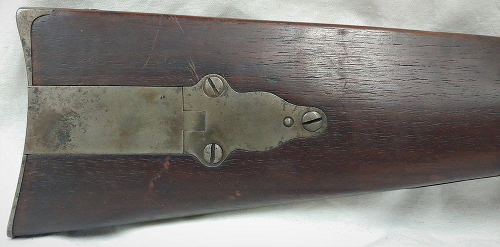 Civil War Gallager Percussion Saddle Ring Carbine: 100% original, 100% complete, and mechanically perfect Gallager carbine carried in the Civil War. The Gallager carbine saw extensive use during the Civil War. Excellent walnut butt stock with iron but