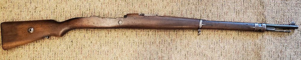 GERMAN G-98 Mauser Rifle Parts WW1 WW2: -NO RESERVE-Non gun. No action. Just what you see here. Ready for restoration. If you've got a sporterized Mauser you are in business. World War One to world war 2 german and nazi infantry rifle. Fain